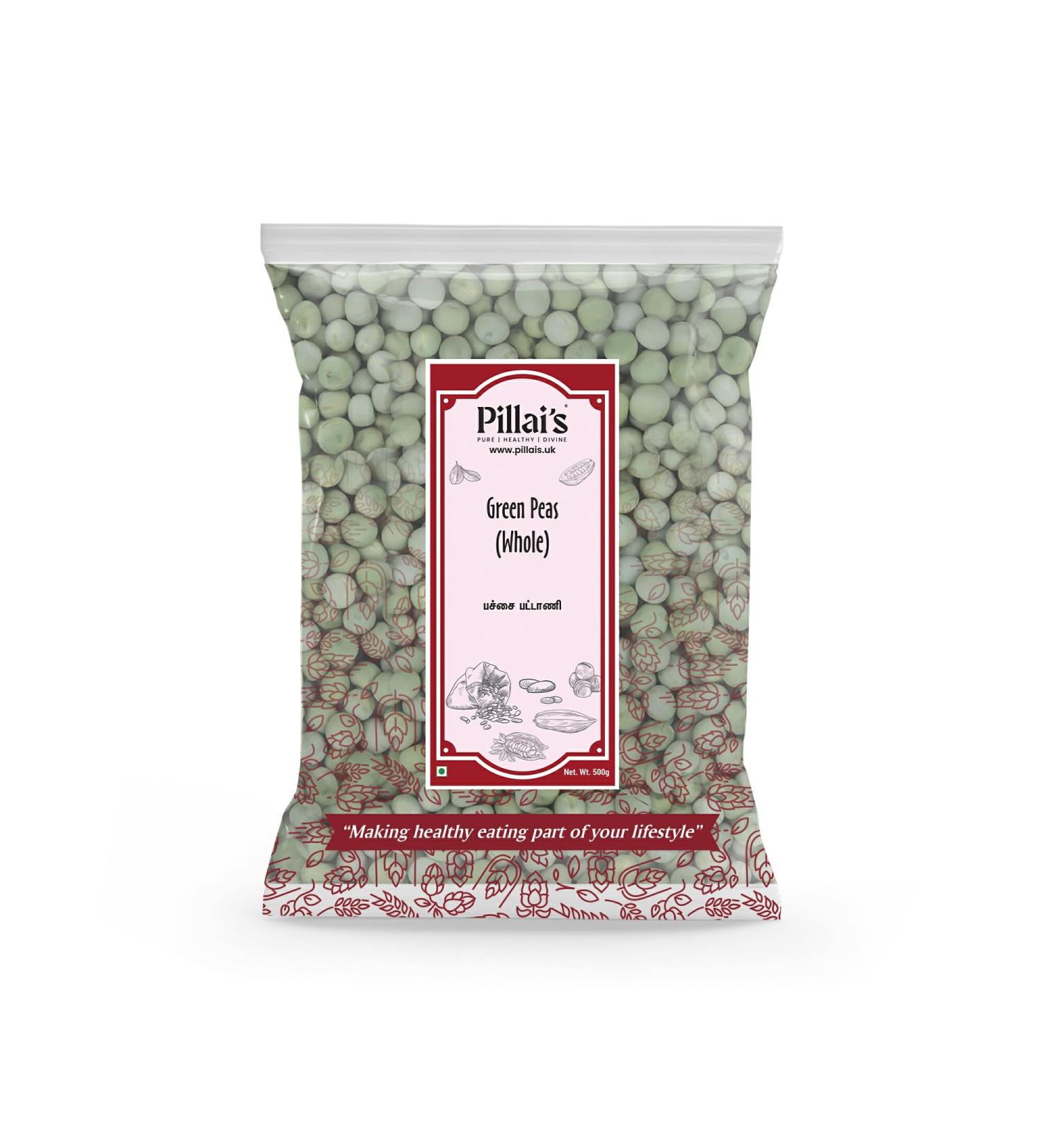 Pillai's Green Peas (Whole) - 250g - Buy Online on SooperMarket.com