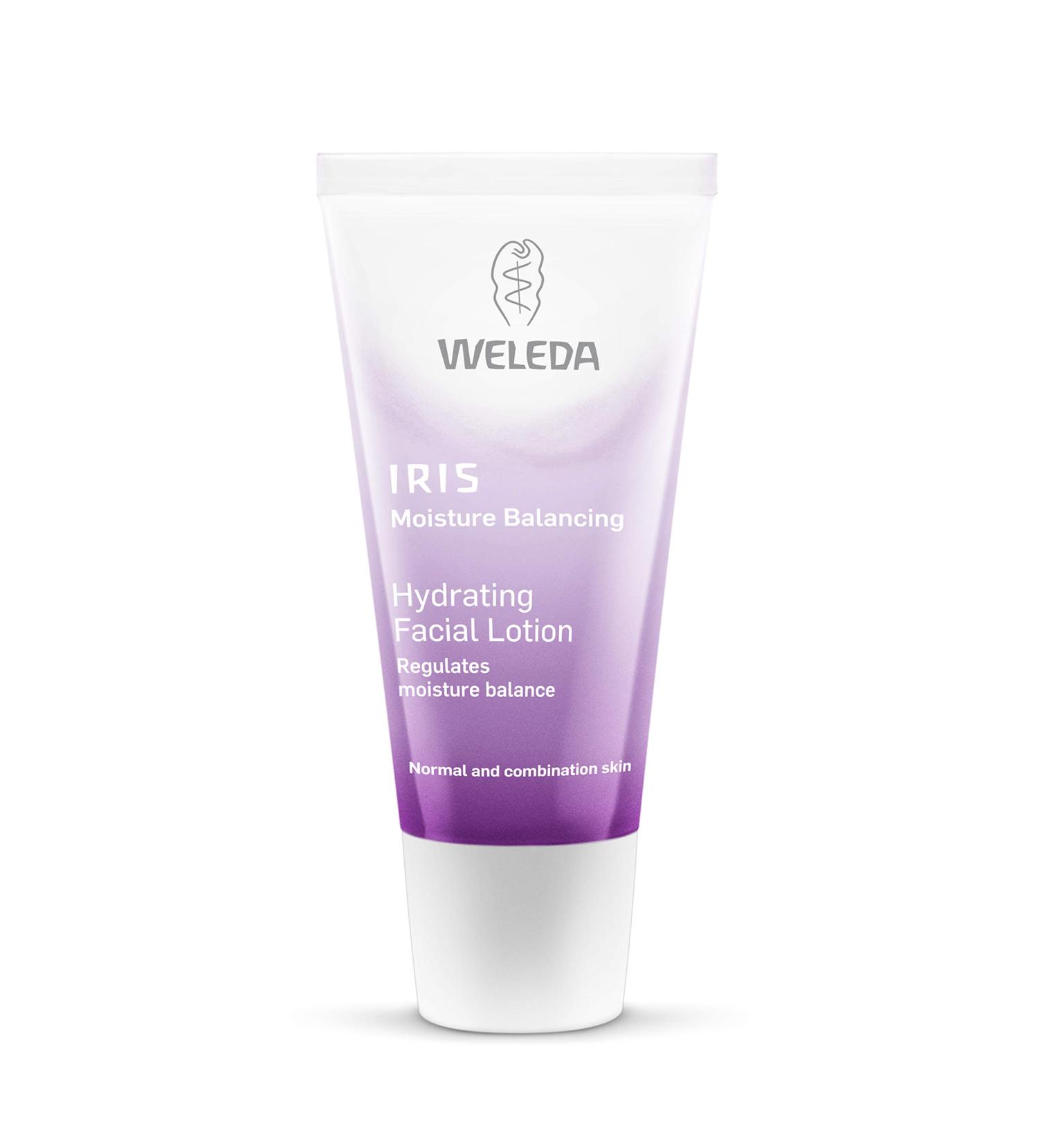 Weleda Hydrating Facial Lotion Iris - 1.0 fl oz (30 ml) | Natural Moisturizer for Radiant Skin - Buy Online on SooperMarket.com