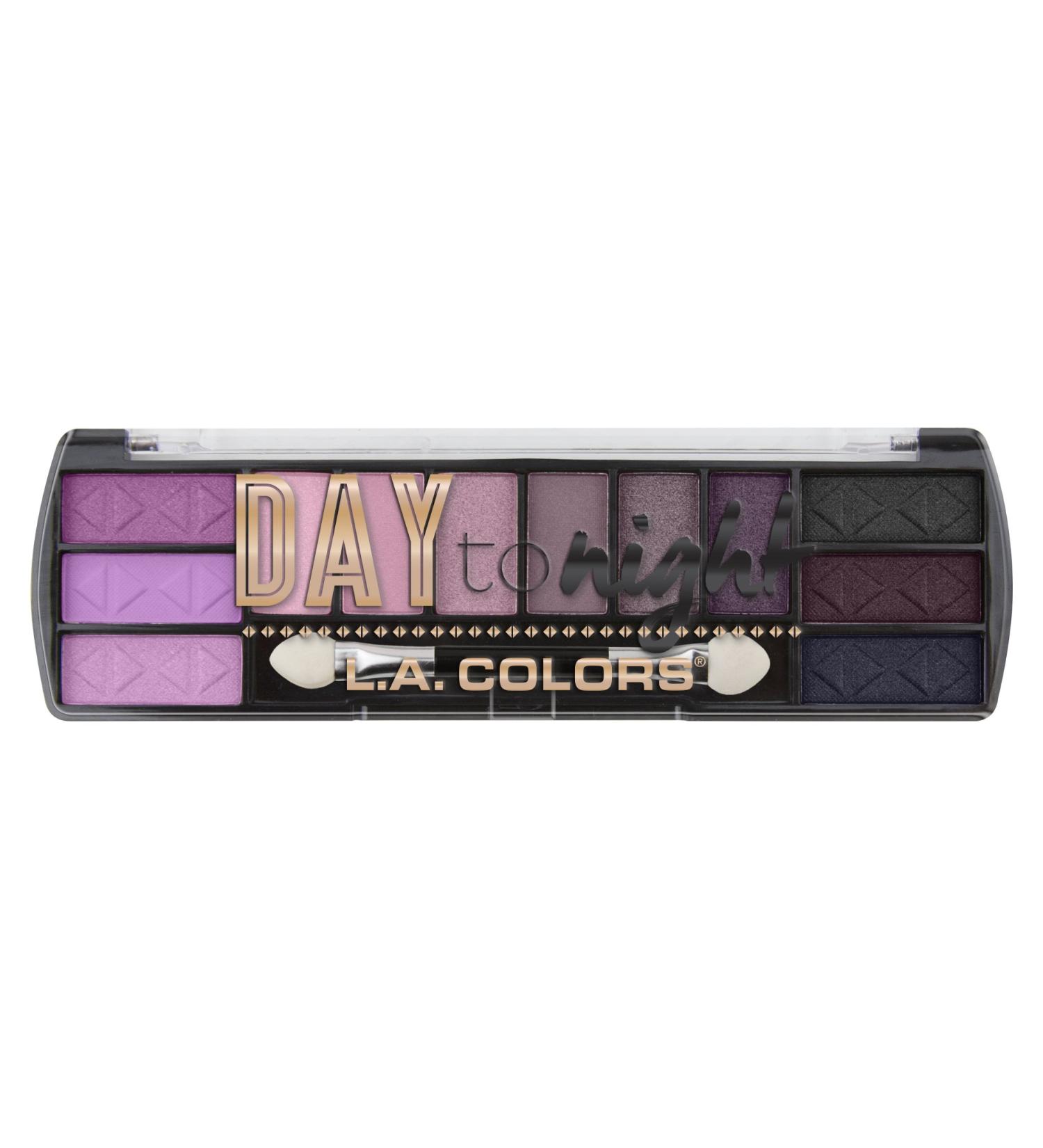 L.A. COLORS Day To Night Eyeshadow Palette - Daybreak 0.28 Oz (Pack of 1) - Buy Online on SooperMarket.com