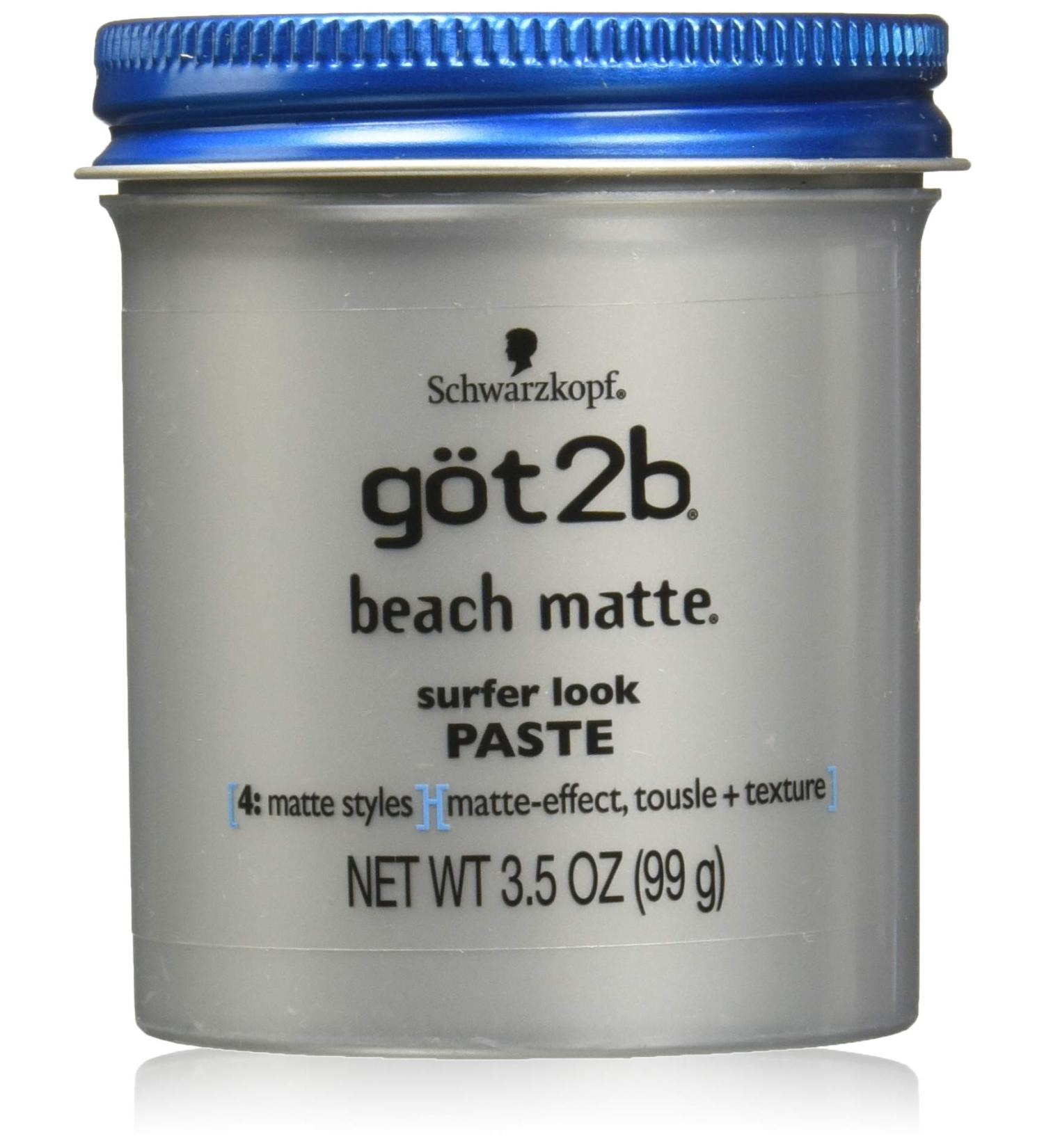 Got 2B Beach Matte Paste 3.5oz - Style with Effortless Texture - Buy Online on SooperMarket.com