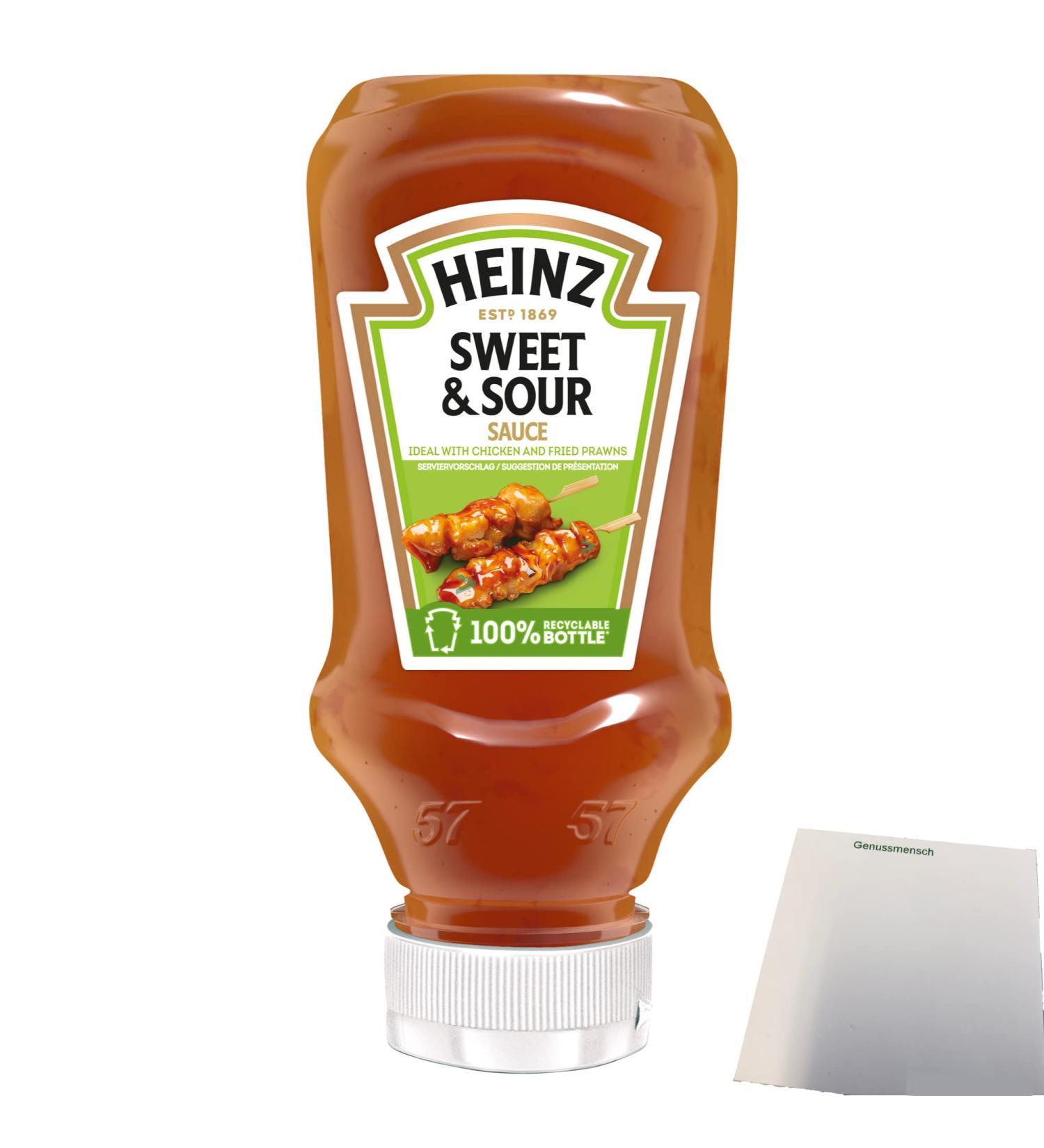 Buy Heinz Sweet & Sour Sauce 220ml - Authentic Sweet and Sour Flavor for International Shipping - Buy Online on SooperMarket.com