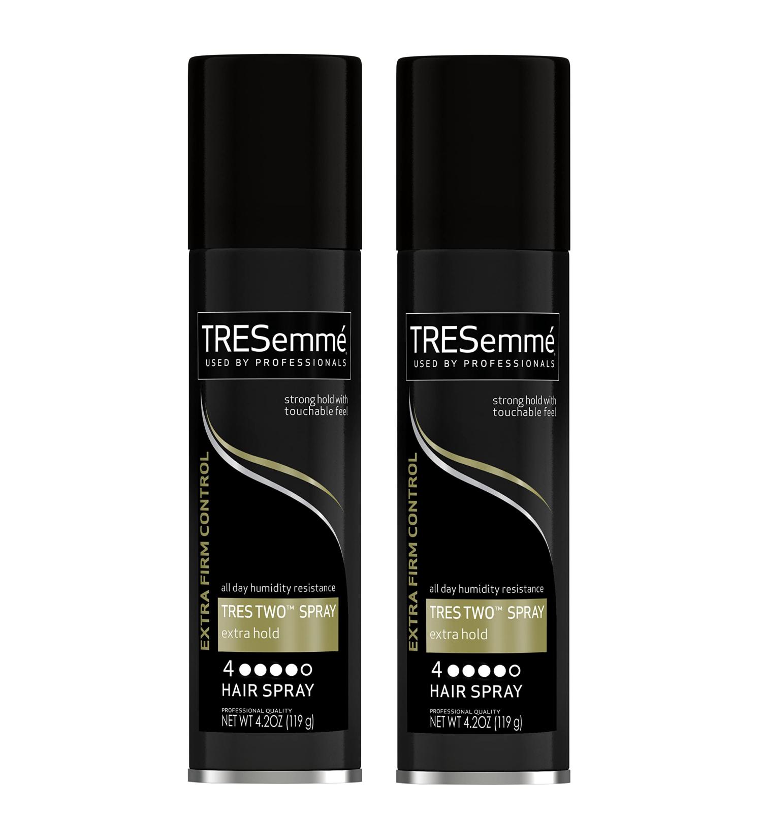 TRESemm Extra Hold Hairspray 2-4.2 oz (Pack of 2) Strong Humidity Resistant Frizz Control All Day Smoothness Salon Quality Unscented 8.4 Ounce (Pack of 1) - Buy Online on SooperMarket.com