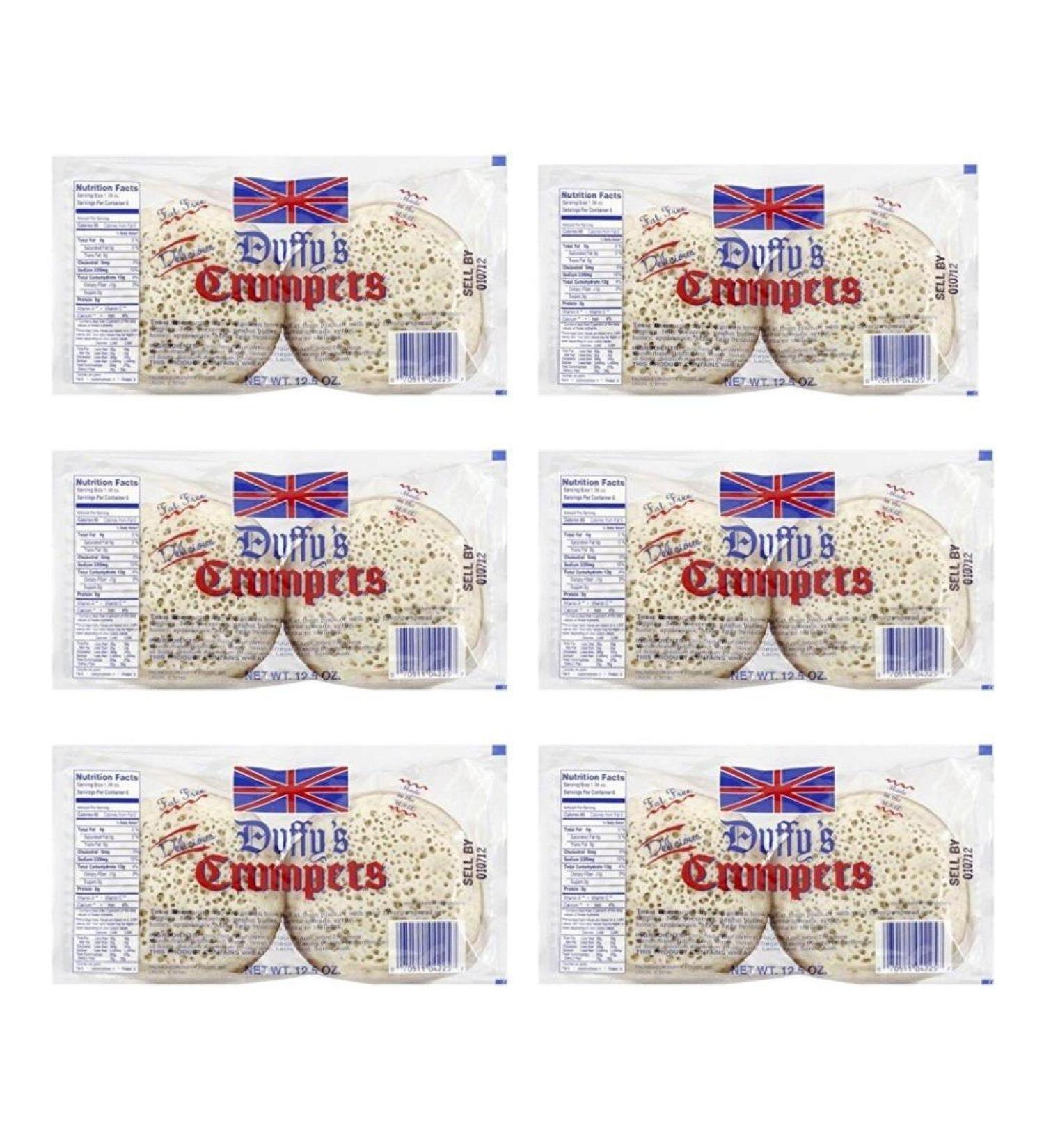 Duffy Crumpets 12.5 oz (pack of 6)