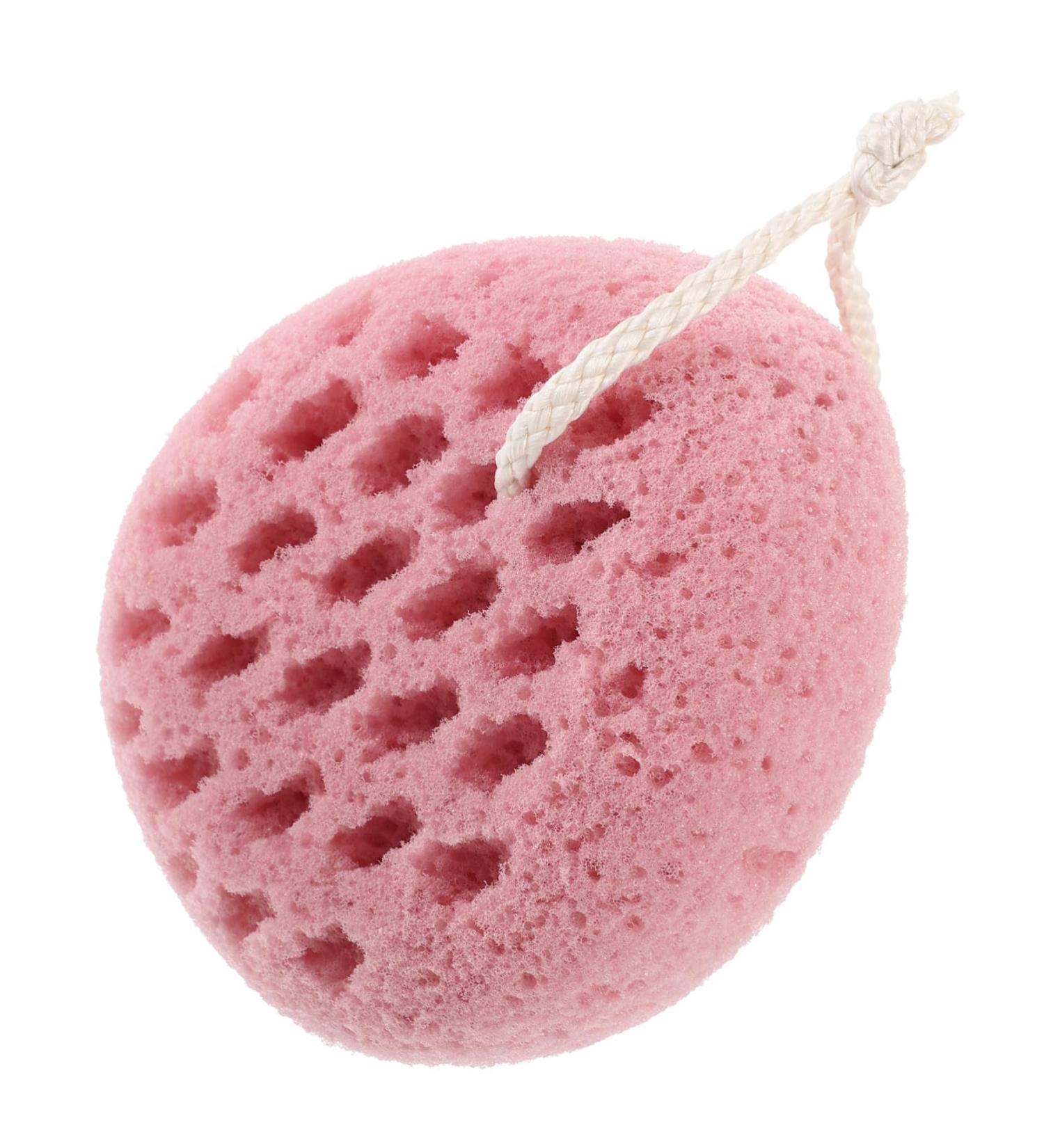 Gogogmee Shower Loofah Sponge Shower Pouf Exfoliating Body Sponge Bath Shower Loofah Sponge Loofah Bath Sponge Body Sponges for Shower Bath Ball Pink Washing Ball Small Girl Polyurethane - Buy Online on SooperMarket.com