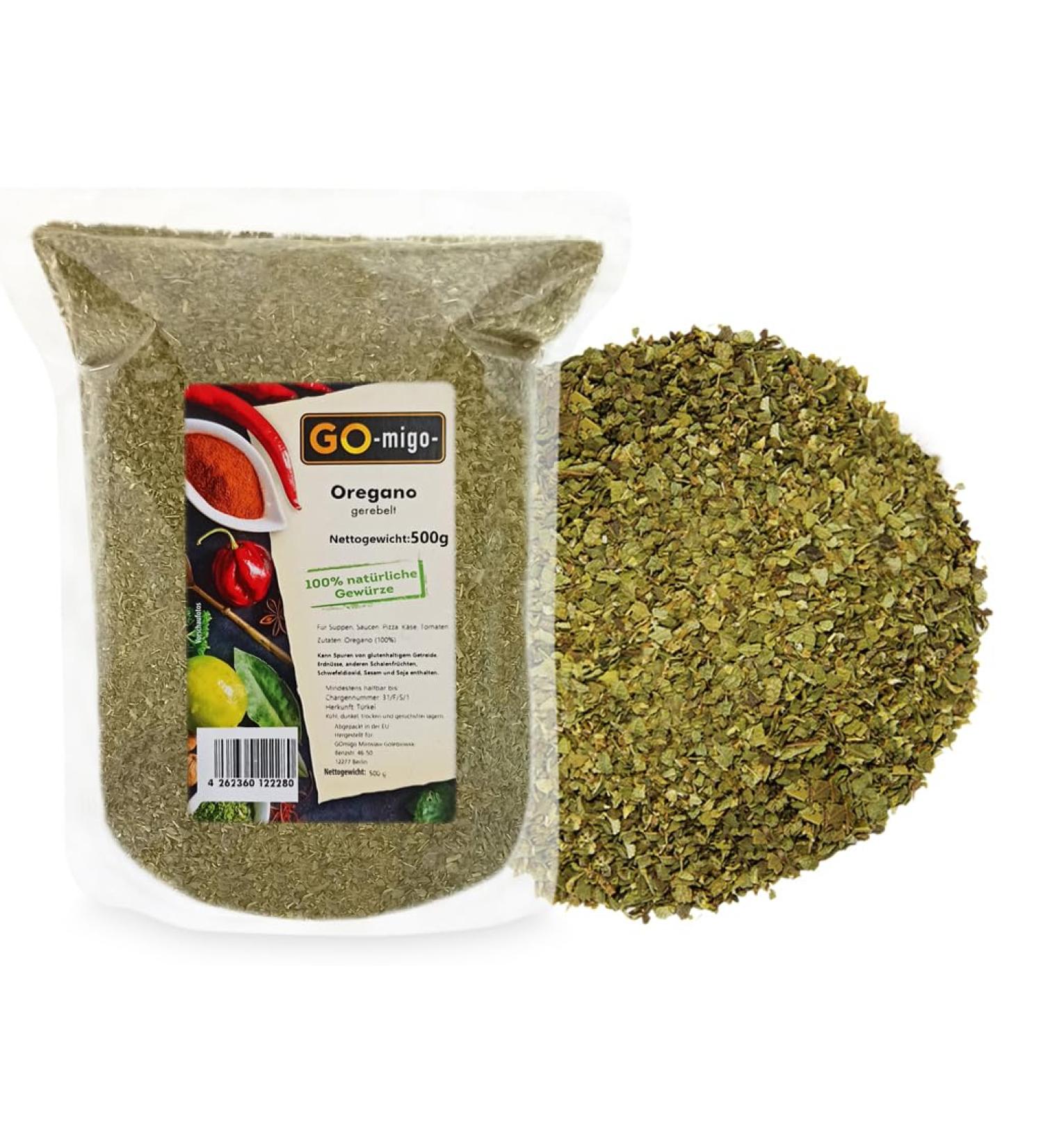 500g Oregano shredded dried 0.5kg finest top quality