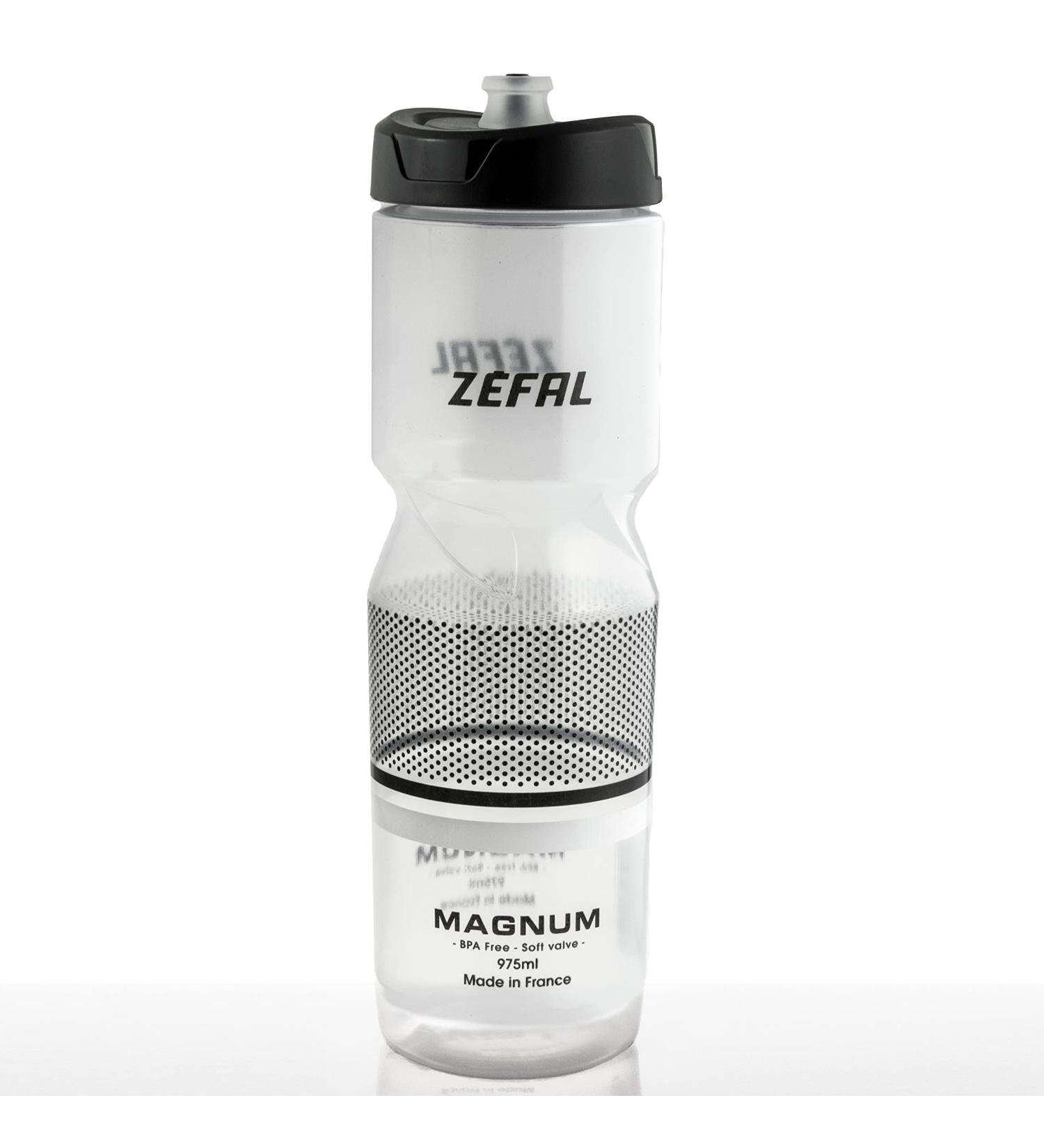 Zefal Magnum Soft Water Bottle - Translucent - 975ml - Single - Buy Online on SooperMarket.com