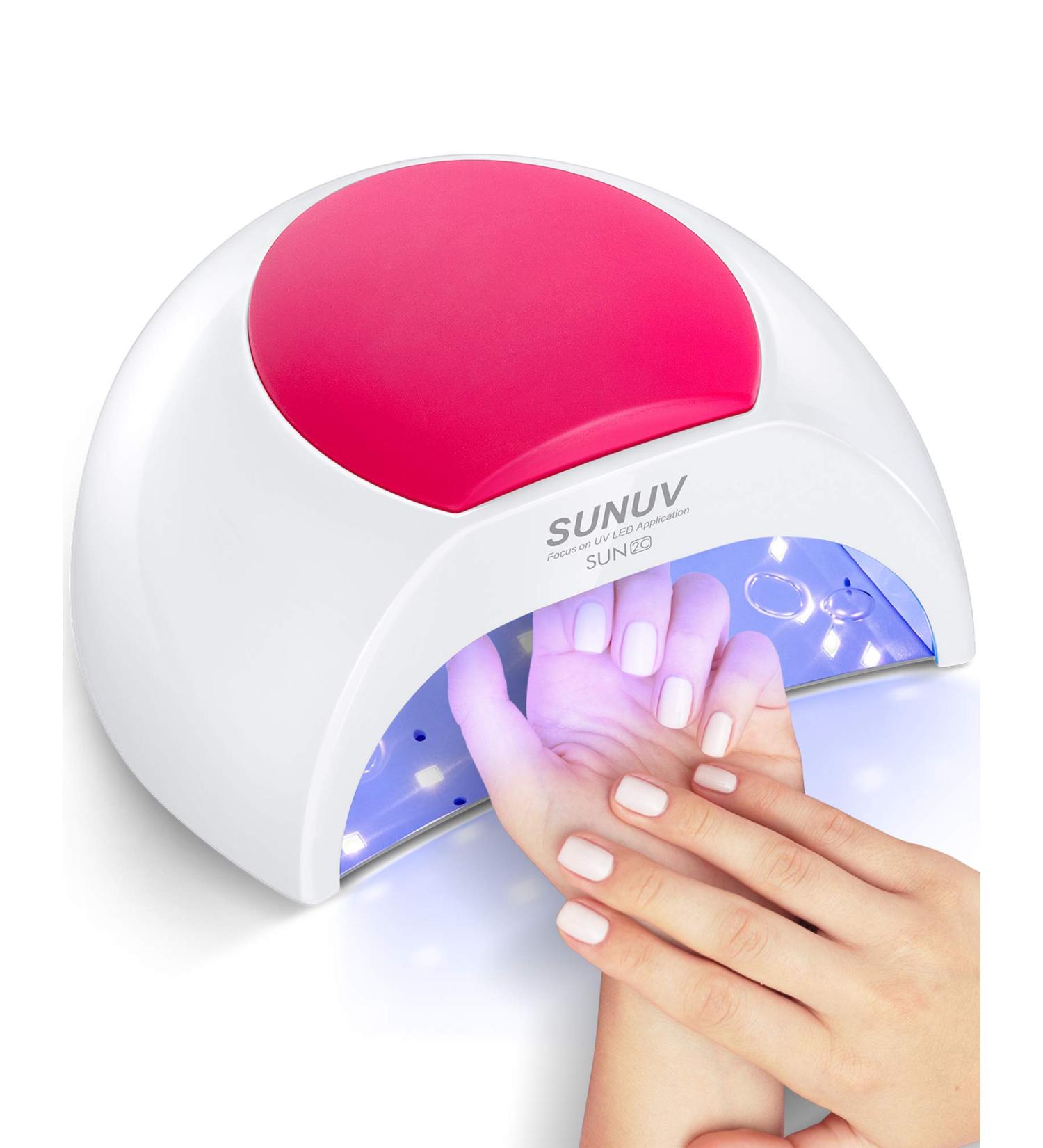 SUNUV Nail Dryer UV LED Lamp with Timer and Infrared Sensor for Perfect Home Manicures - Buy Online on SooperMarket.com