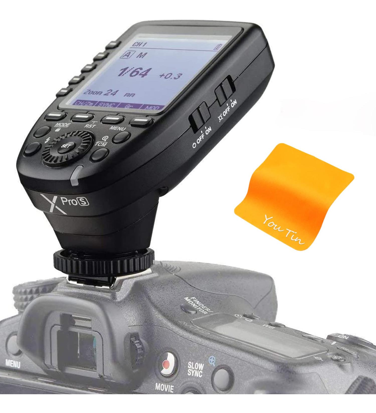 Godox Xpro-S Camera Flash Trigger for Sony - Wireless Remote 2.4GHz, 1/8000s HSS, TTL/Manual, Large Screen, Customizable Functions - Buy Online on SooperMarket.com