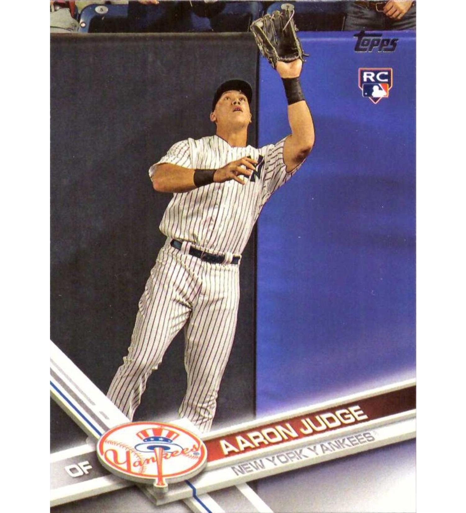 2017 Topps Baseball #287 Aaron Judge Rookie Card