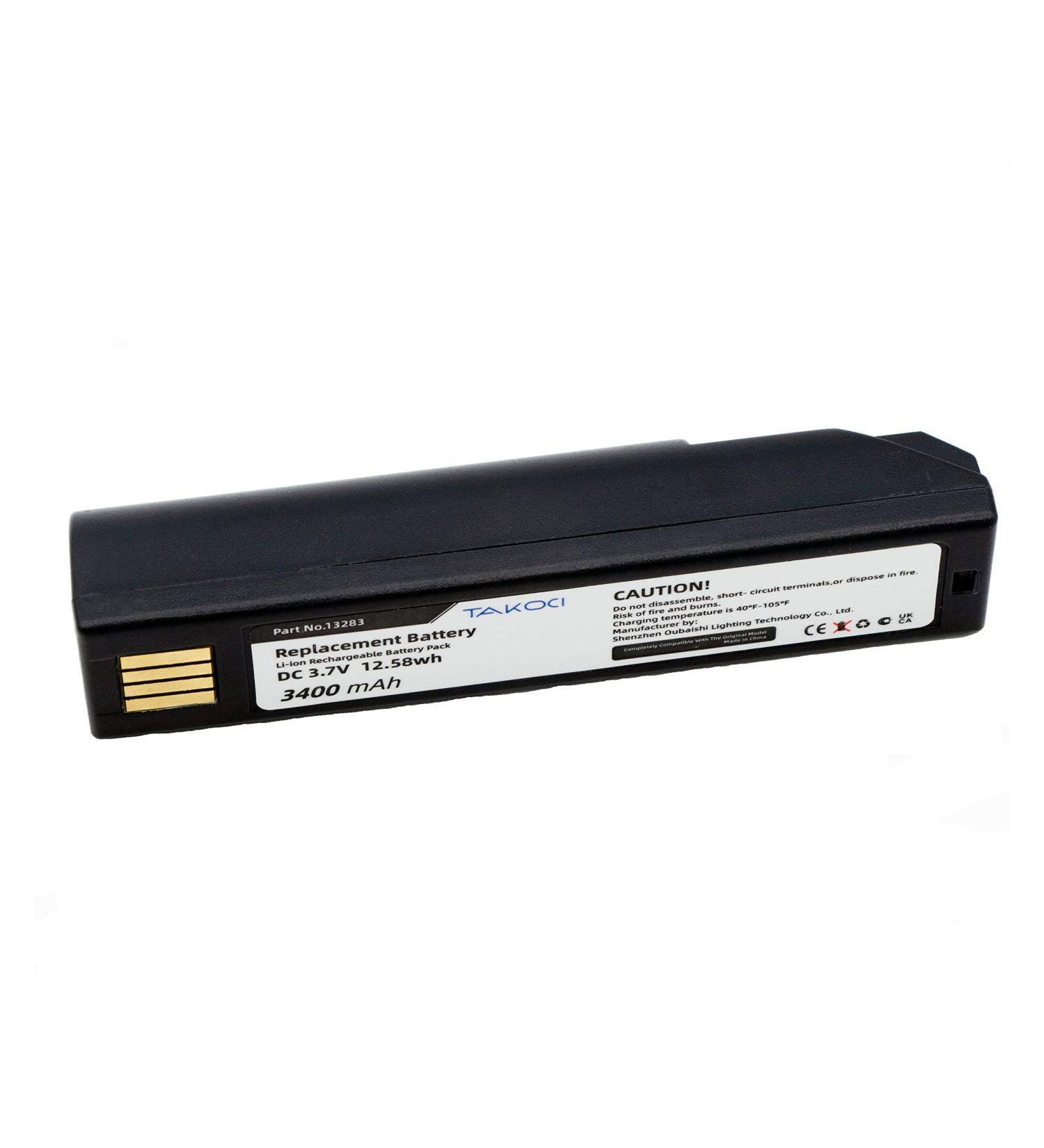 Replacement Battery for Honeywell 3820 3820i 4820 1202g 1902 1902GHD - 3400mAh Compatible with Part No 013283 BAT-SCN01 S-L-0526-E HO48L1-G - Buy Online on SooperMarket.com