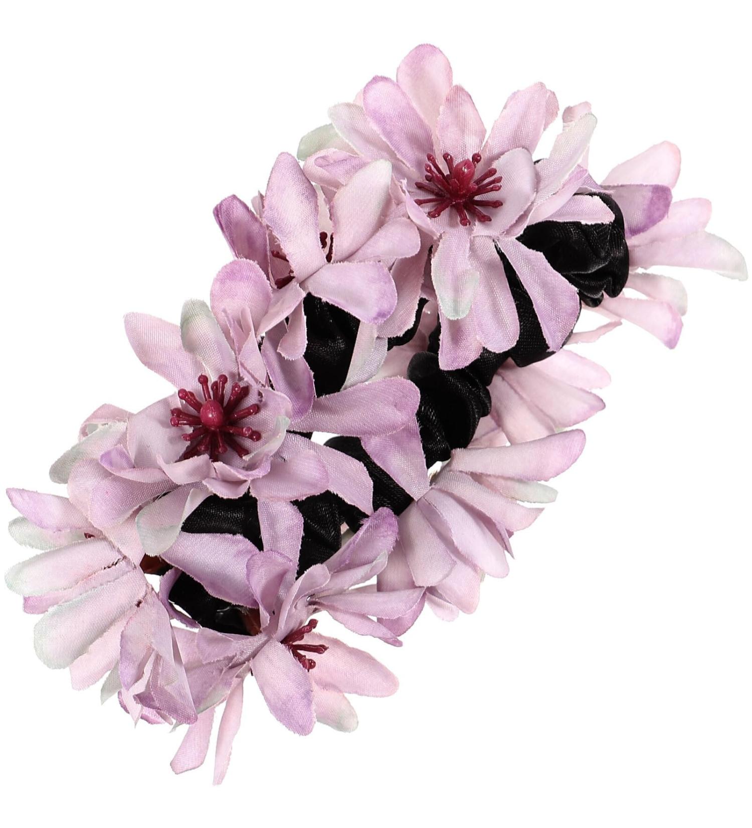minkissy Flower Hair Tie Stretchy Hair Band Ponytail Holder Elastic Hair Ring Hair Accessory - Buy Online on SooperMarket.com