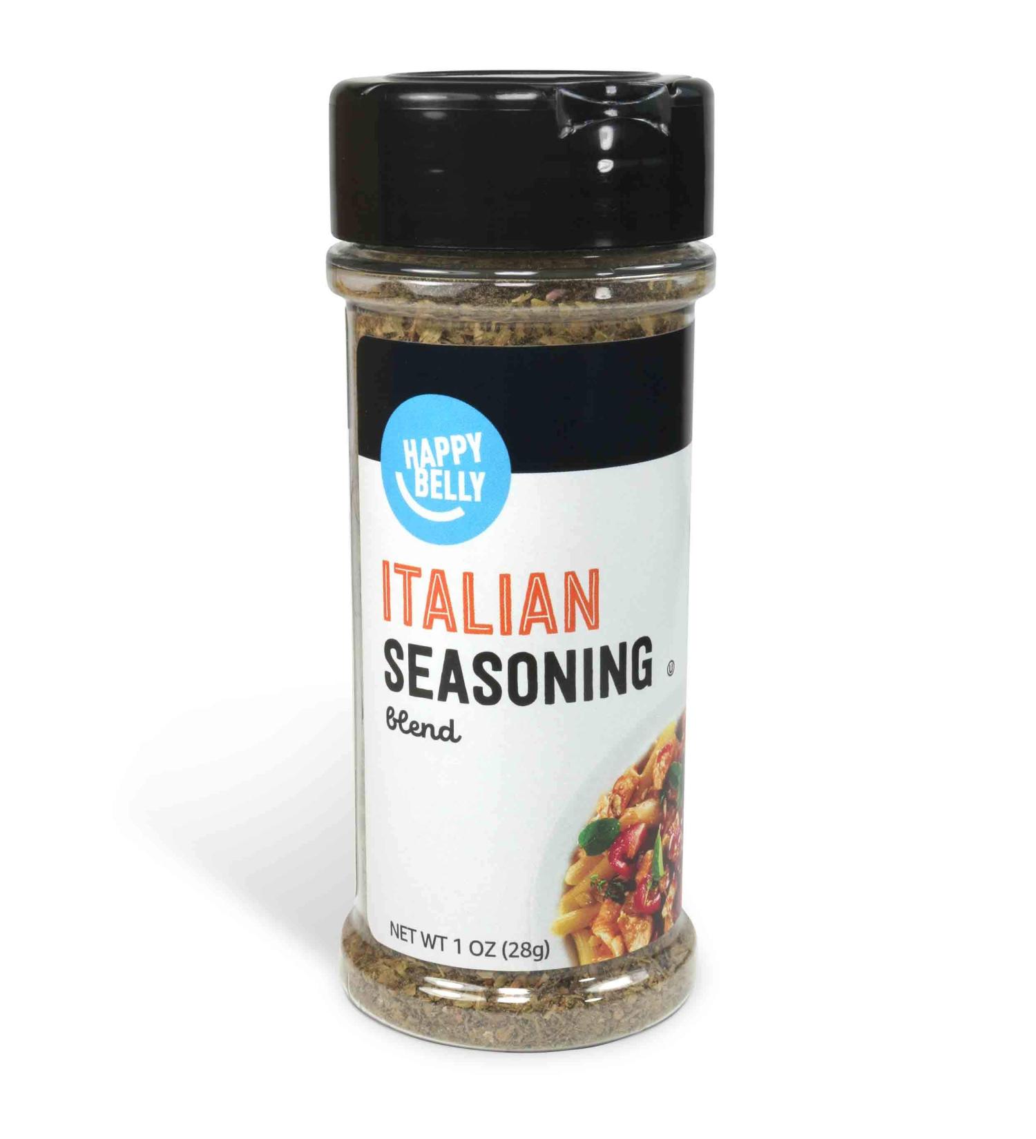 Happy Belly Italian Seasoning Blend 1oz - Authentic Blend of Italian Herbs - Amazon Brand - Buy Online on SooperMarket.com