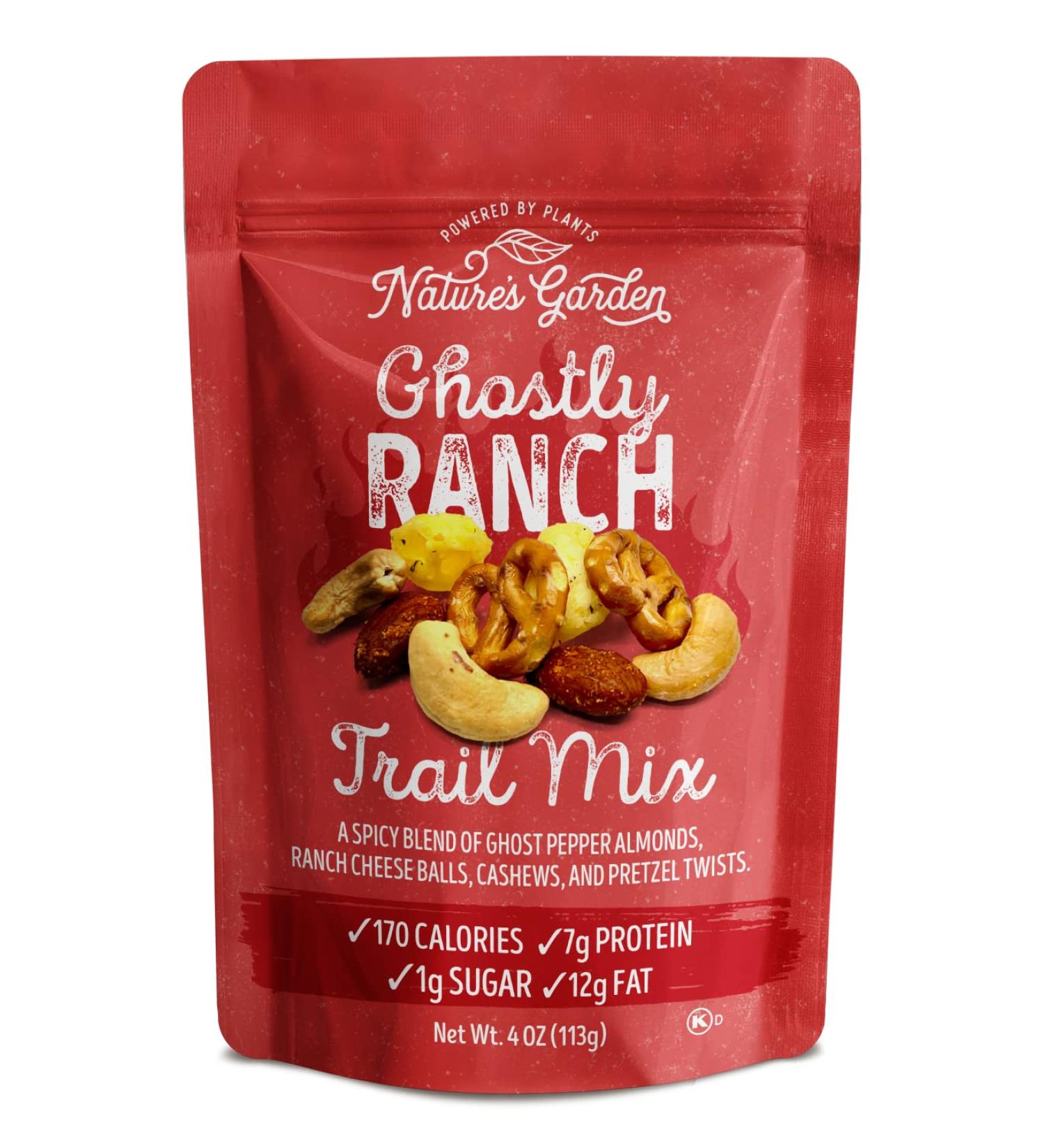 Nature's Garden Ghostly Ranch Snack Mix, 4 oz (Pack of 6) Ghostly Ranch 4 oz (Pack of 6)