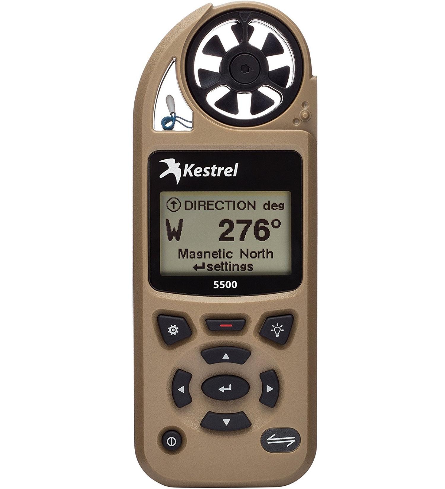 Kestrel 5500 Weather Meter with Bluetooth LiNK: Tan Vane Mount - Buy Online on SooperMarket.com