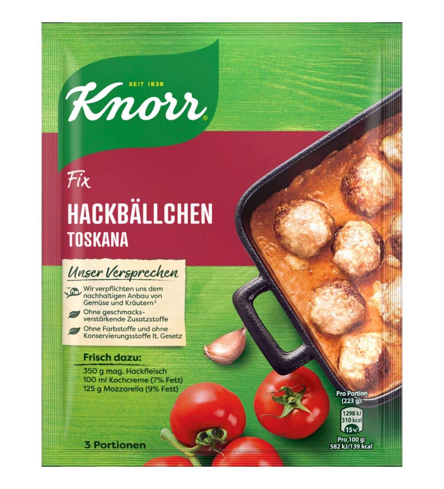 Buy KNORR Film Miss Hack Beld Toscana - Flavorful Minced Meat Dish 39g | No Additives | International Shipping - Buy Online on SooperMarket.com