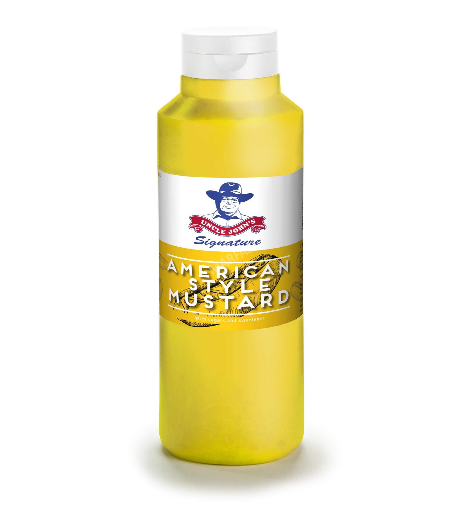 Uncle John's American Style Mustard Sauce - 1x1ltr