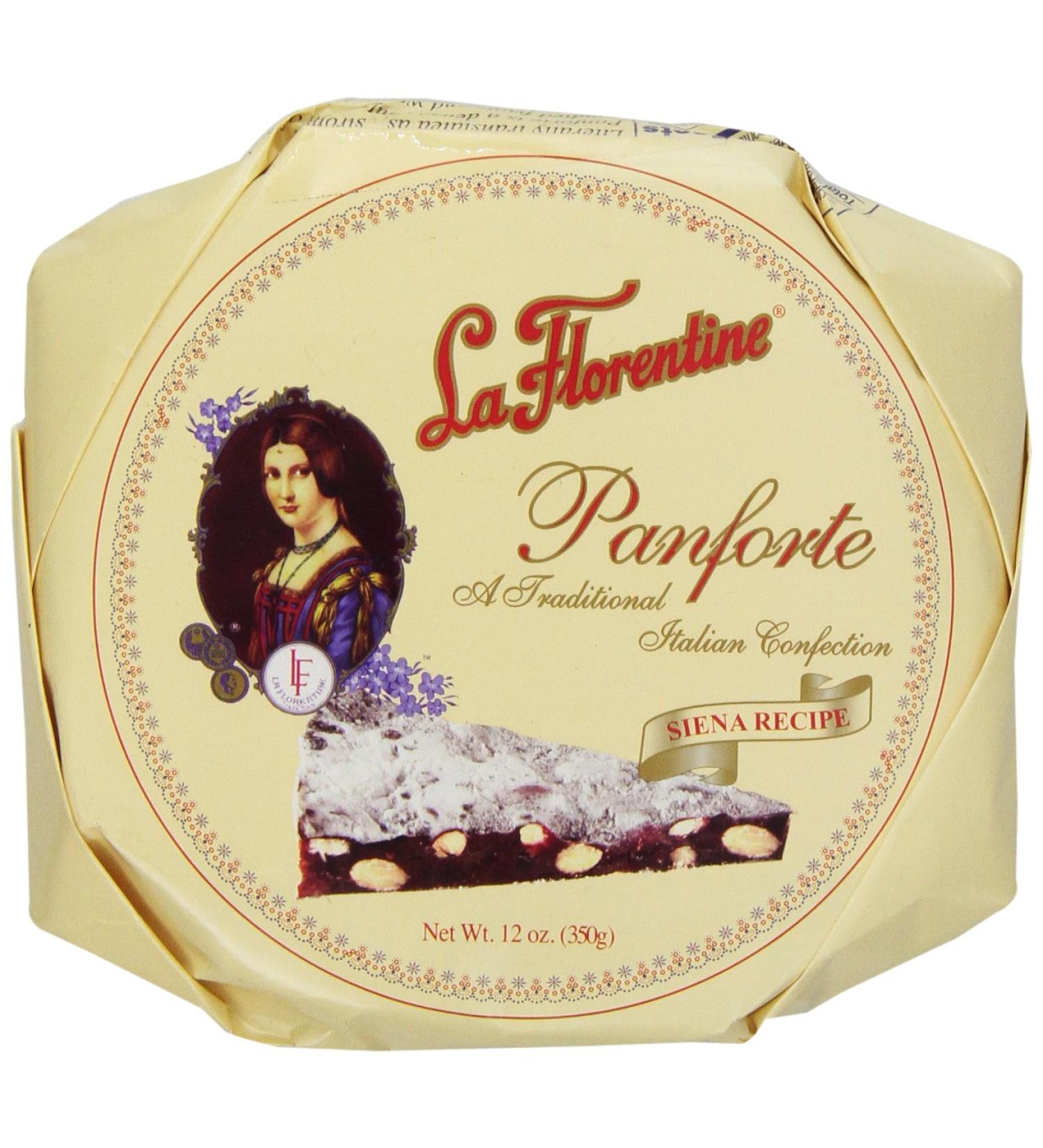 La Florentine Panforte 12 oz - Authentic Italian Fruit and Nut Cake - Buy Online on SooperMarket.com