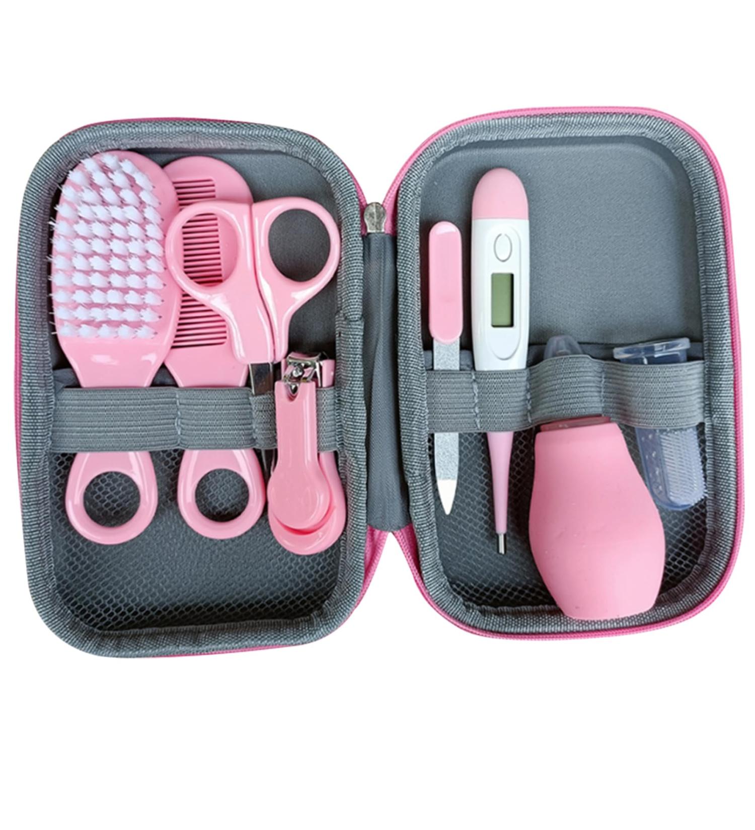 Baby Grooming Kit - Health Care Essentials Set for Newborns - Nail Clipper, Comb, Brush, Safety Cutter - Baby Healthcare Accessories - TYPE 1 - Buy Online on SooperMarket.com