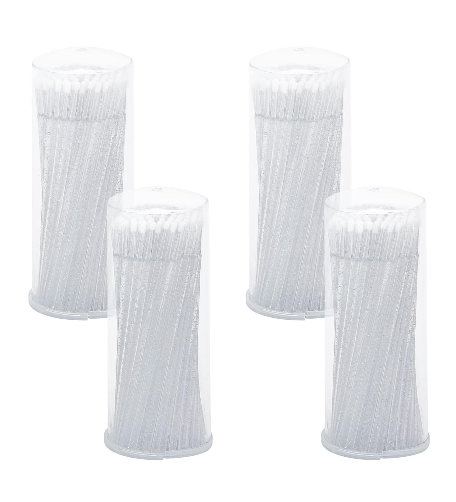 G2PLUS 400PCS Micro Applicators Brushes for Eyelash Extensions - Transparent Disposable Swabs for Crafting - Buy Online on SooperMarket.com