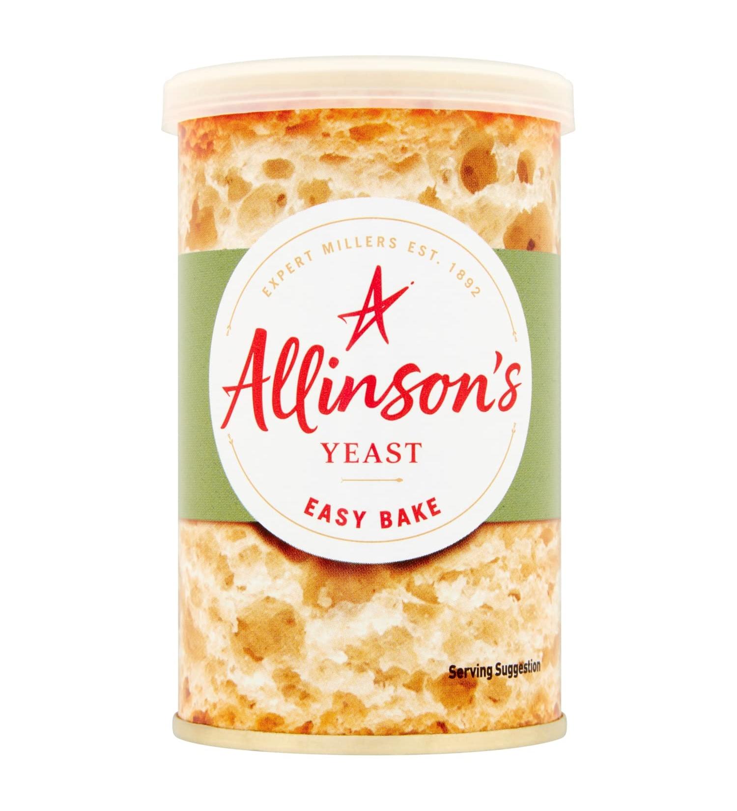 Allinson Easy Bake Yeast 100g - Convenient Pack of 1 for Fresh Baking Results - Buy Online on SooperMarket.com