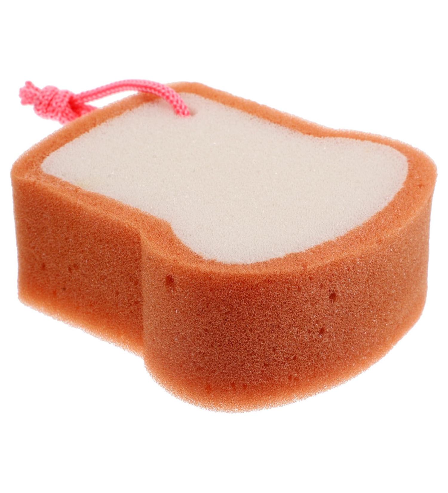 Gogogmee 1pc Bath Sponge Exfoliating Scrubber Bath Exfoliating Sponge Tubs for Bath Sponge Exfoliating Mesh Shower Sponge Loofah Sponge Sponges Bath Flower Newborn Clean 21X7.5CM - Buy Online on SooperMarket.com