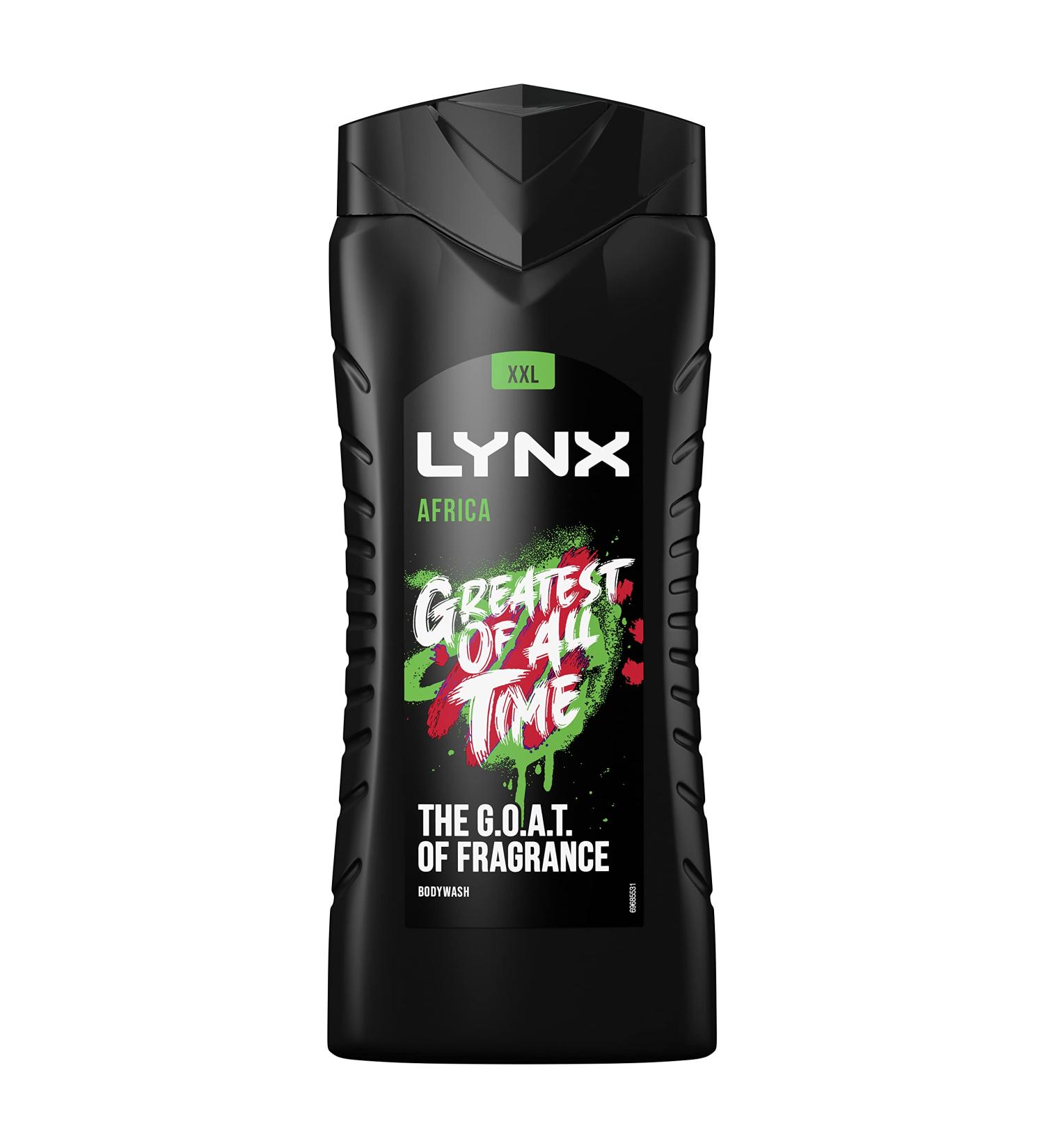 Lynx XXL Africa Shower Gel 500ml - Long-lasting UK's #1 Fragrance - Refreshing Body Cleanser - Buy Online on SooperMarket.com