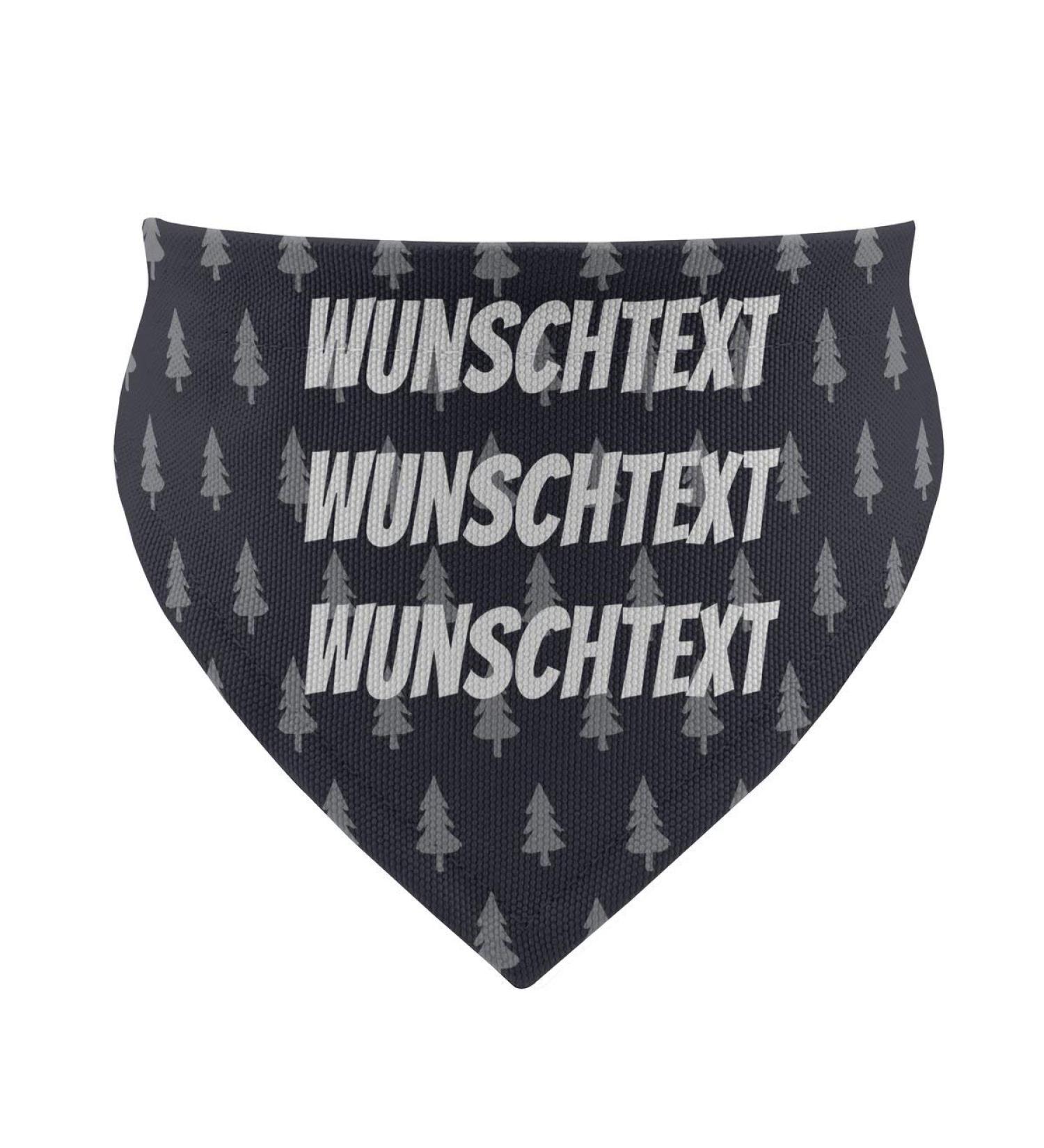 Dog Scarf with Custom Name | Printplanet Personalized Three-Line Text Scarf for Dogs - Size M - Buy Online on SooperMarket.com