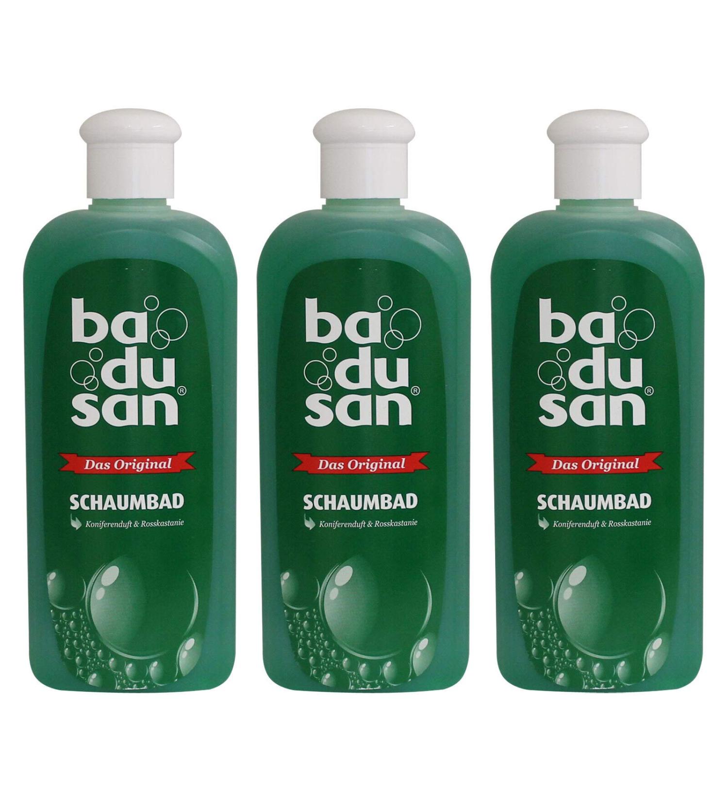 Pack of 3 Badusan Bubble Bath The Original 3 x 500 ml Bath Additive