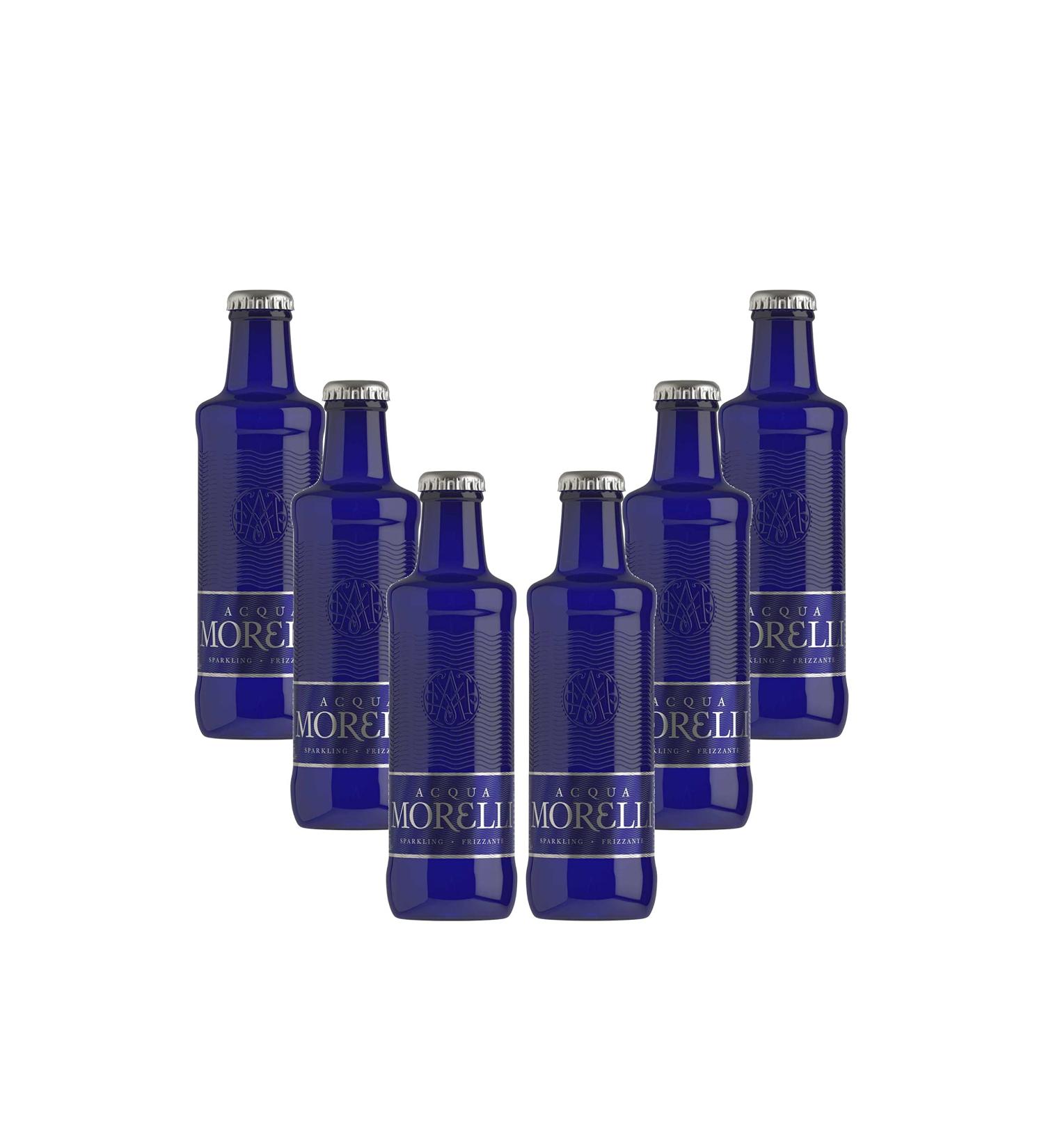 Acqua Morelli Frizzante 6x 0.25L sparkling water each 250ml sparkling water incl. deposit REFILLABLE