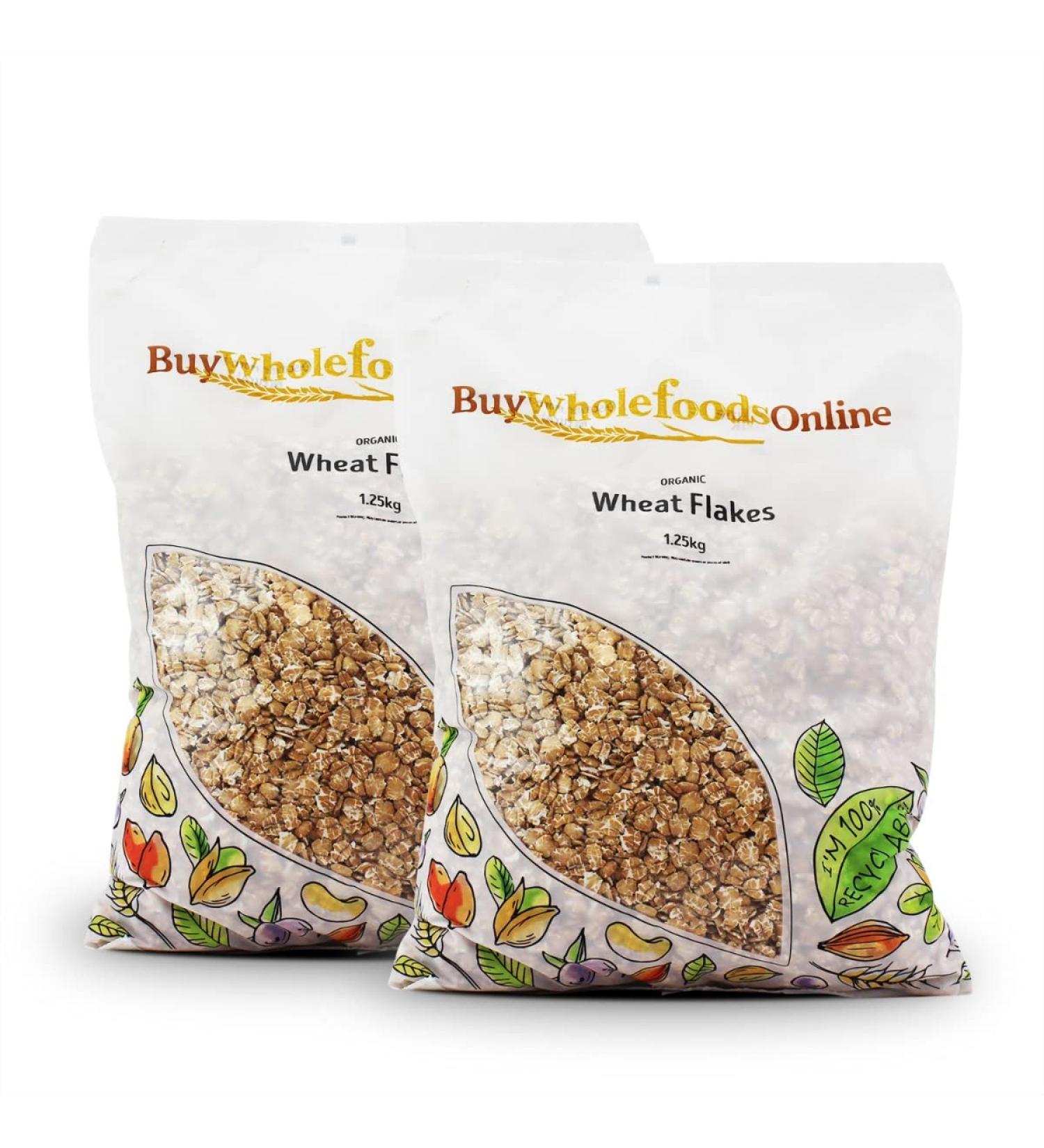 Organic Wheat Flakes 2.5kg (BWFO)