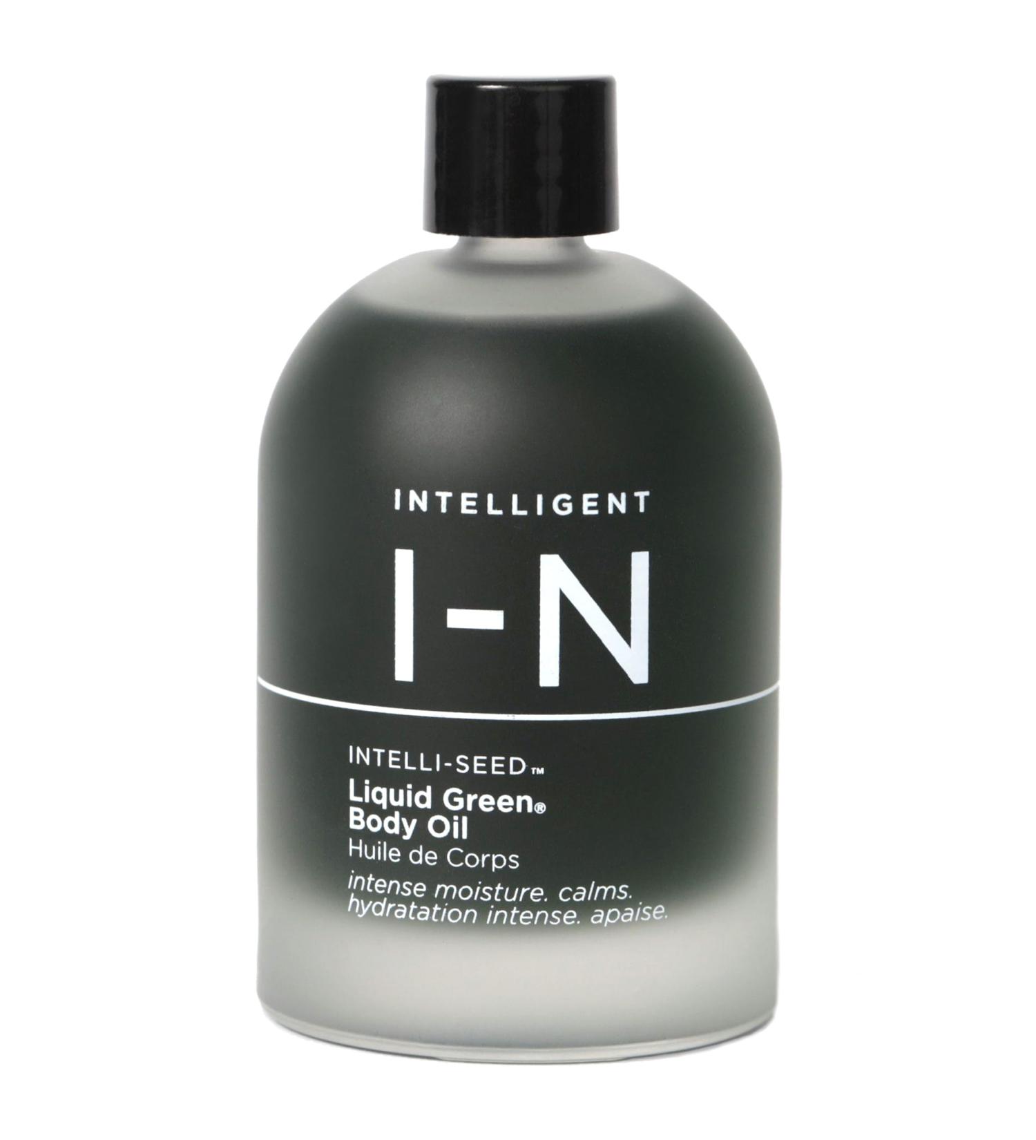 Liquid Green Body Oil - Intensive Hydration & Radiance | Antioxidant Vegan All Skin Types - 3.4 Oz International Shipping - Buy Online on SooperMarket.com