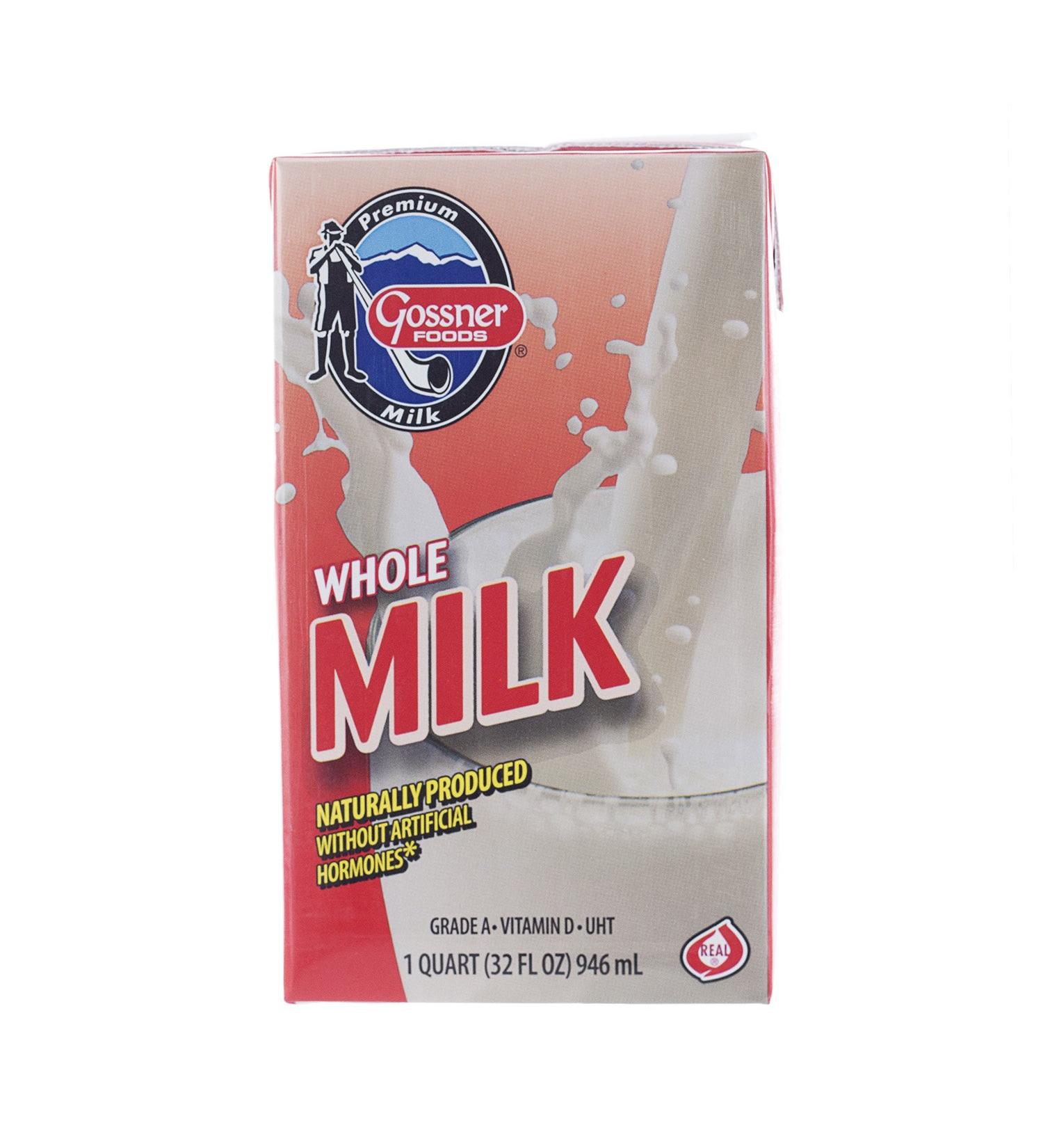 Shelf Stable Whole Milk - 32 Oz Carton Whole White Milk