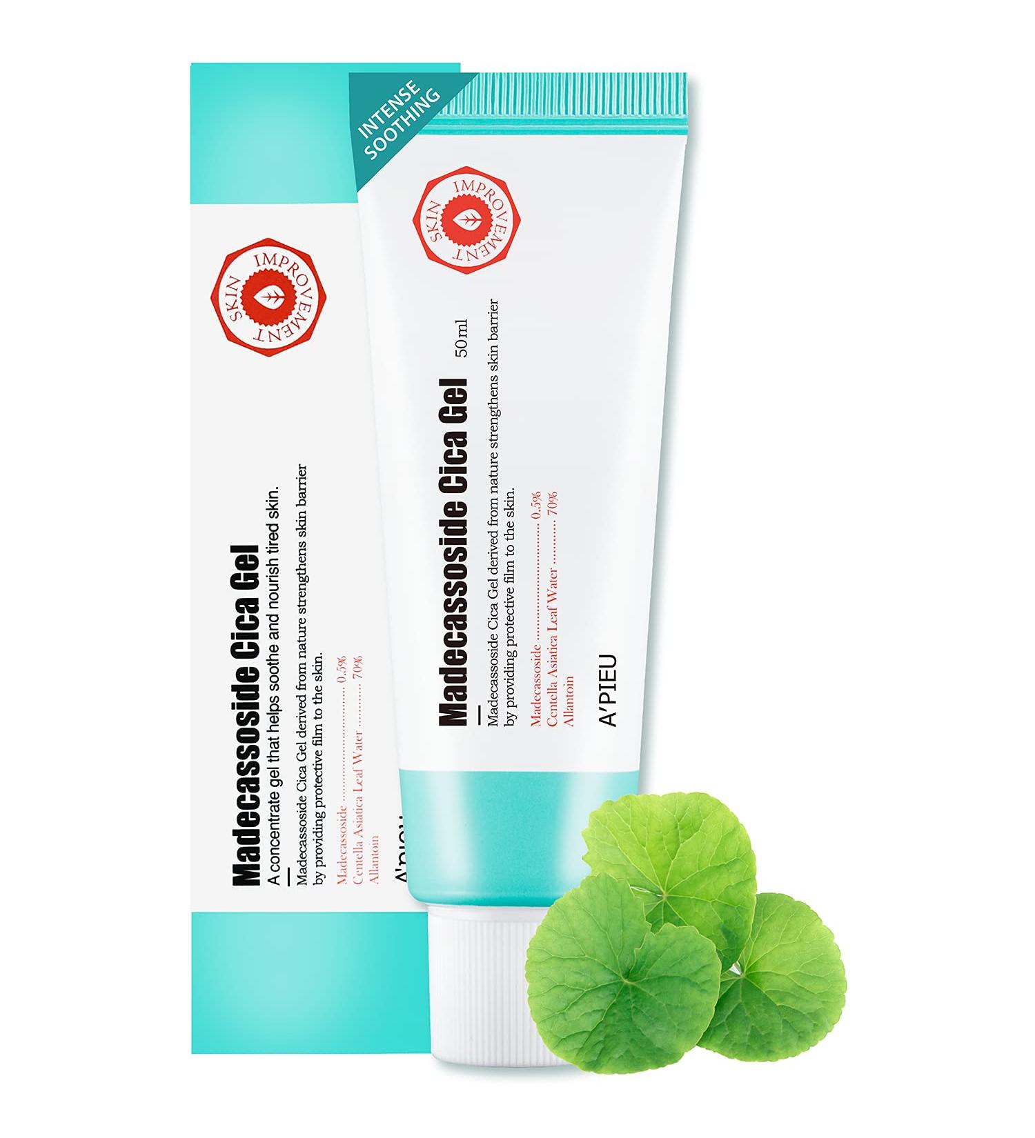 Shop A Pieu Madecassoside Cica Gel 1.69 fl oz | Soothing & Repairing Skin Treatment - Buy Online on SooperMarket.com