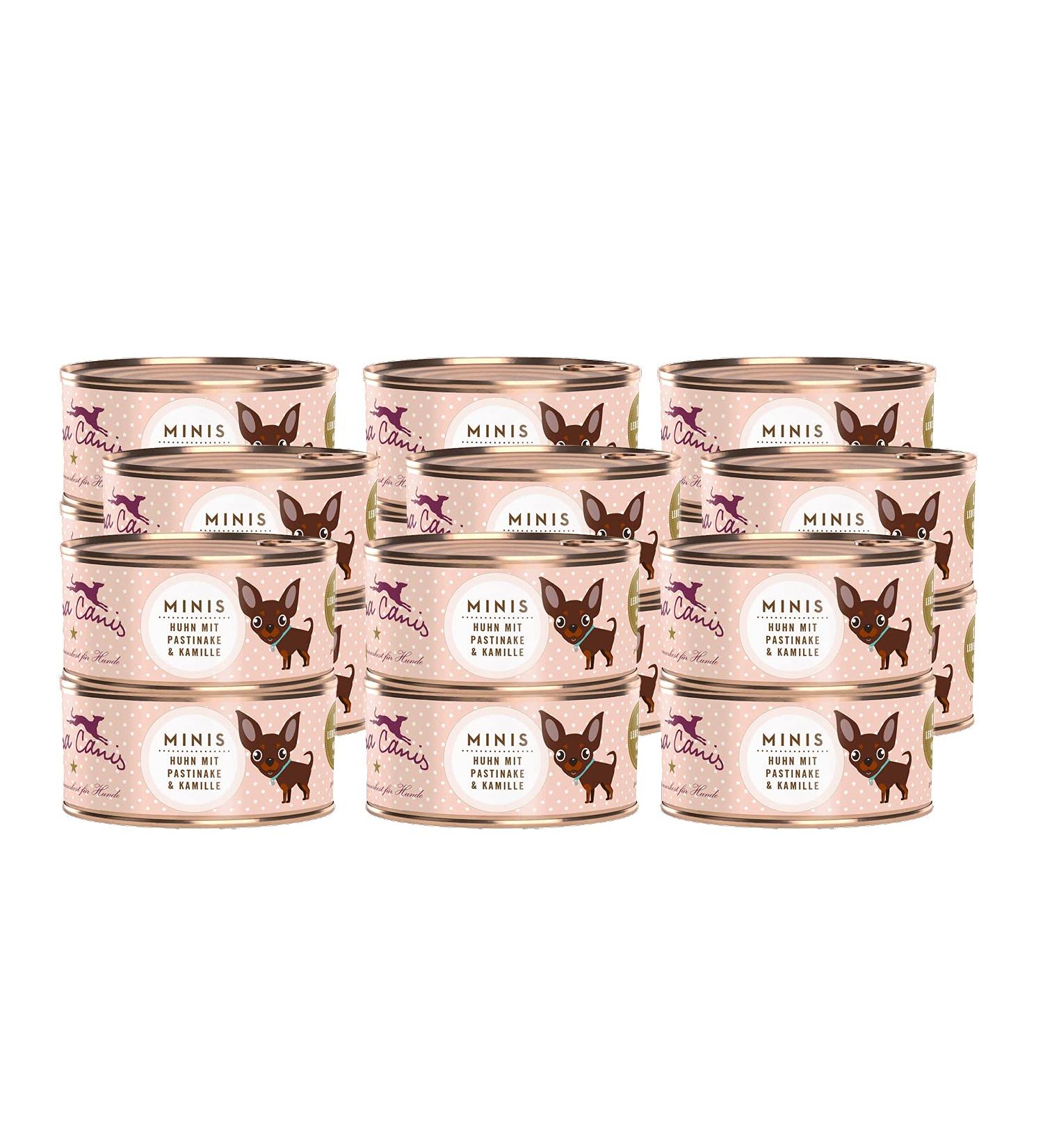 Buy Terra Canis Mini Dogs Wet Food - Huhn Pastinake & Chamomile (18x100g) | Premium Grain & Gluten-Free Dog Food with 100% Quality Raw Ingredients - Buy Online on SooperMarket.com