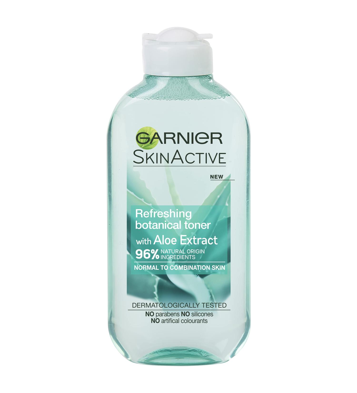 Garnier Natural Aloe Extract Toner 200ml for Normal Skin - Buy Online on SooperMarket.com