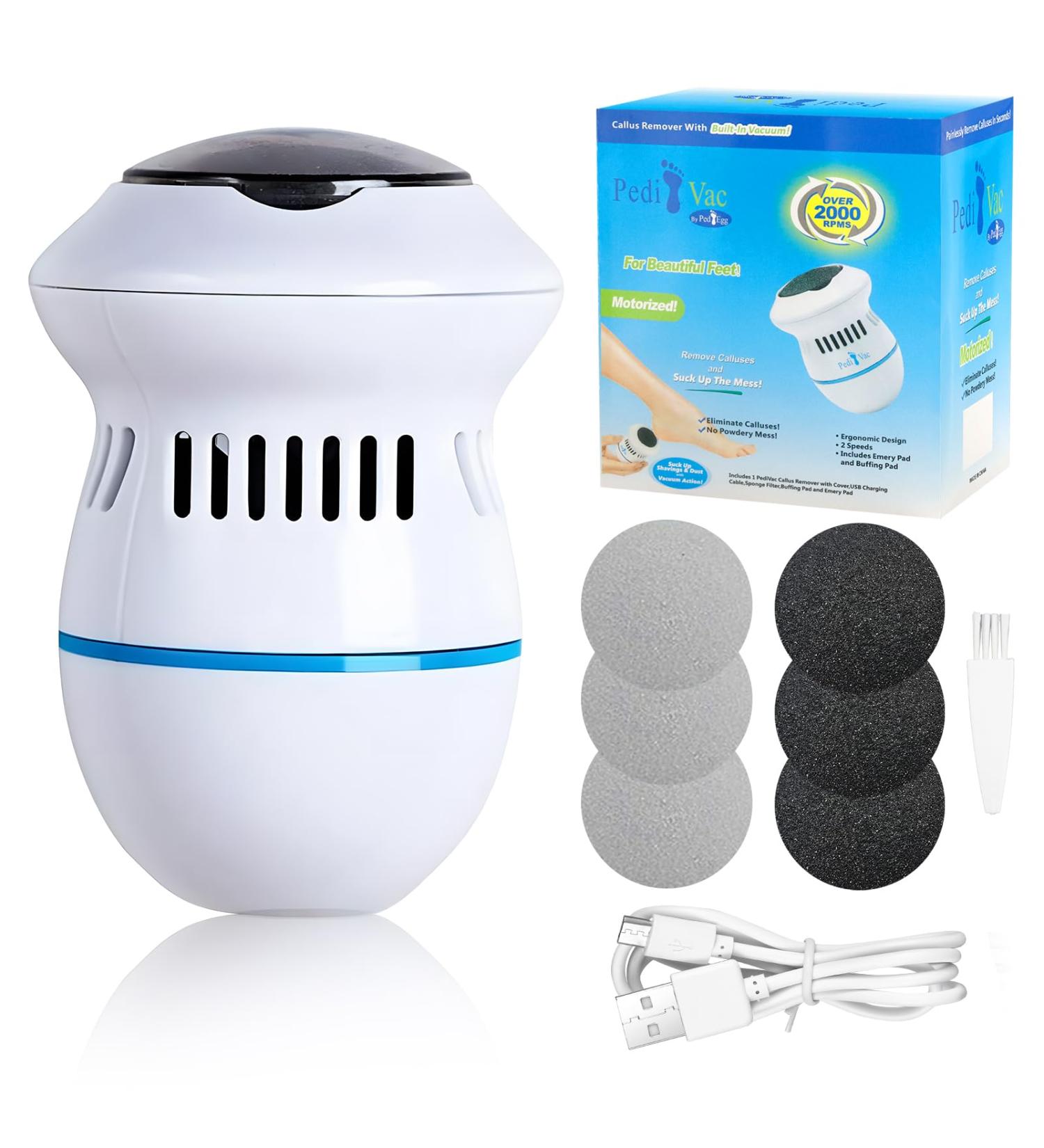 Electric callus remover callus remover foot care device pedicure set foot care callus remover callus remover foot care device with 6 attachments - Buy Online on SooperMarket.com