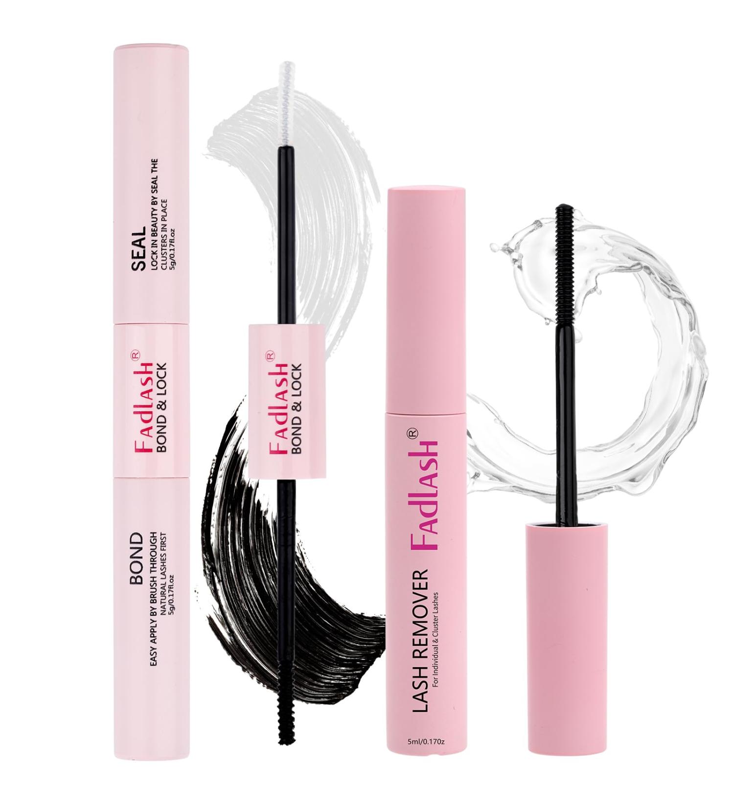 FADLASH Lash Bond and Seal with Remover 15ml - Strong Hold DIY Eyelash Extension Glue & Gentle Remover Set - Buy Online on SooperMarket.com