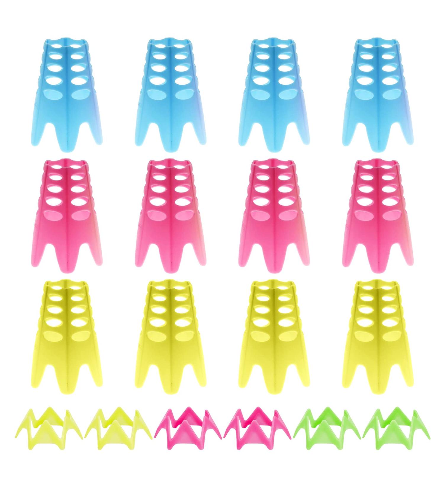 EROMAP Indoor Golf Tees Set - 18 Pcs Plastic Tees for Practice on Turf & Driving Range - Winter Golf Tees in Tall + Short Sizes (Yellow, Green, Pink) - Buy Online on SooperMarket.com