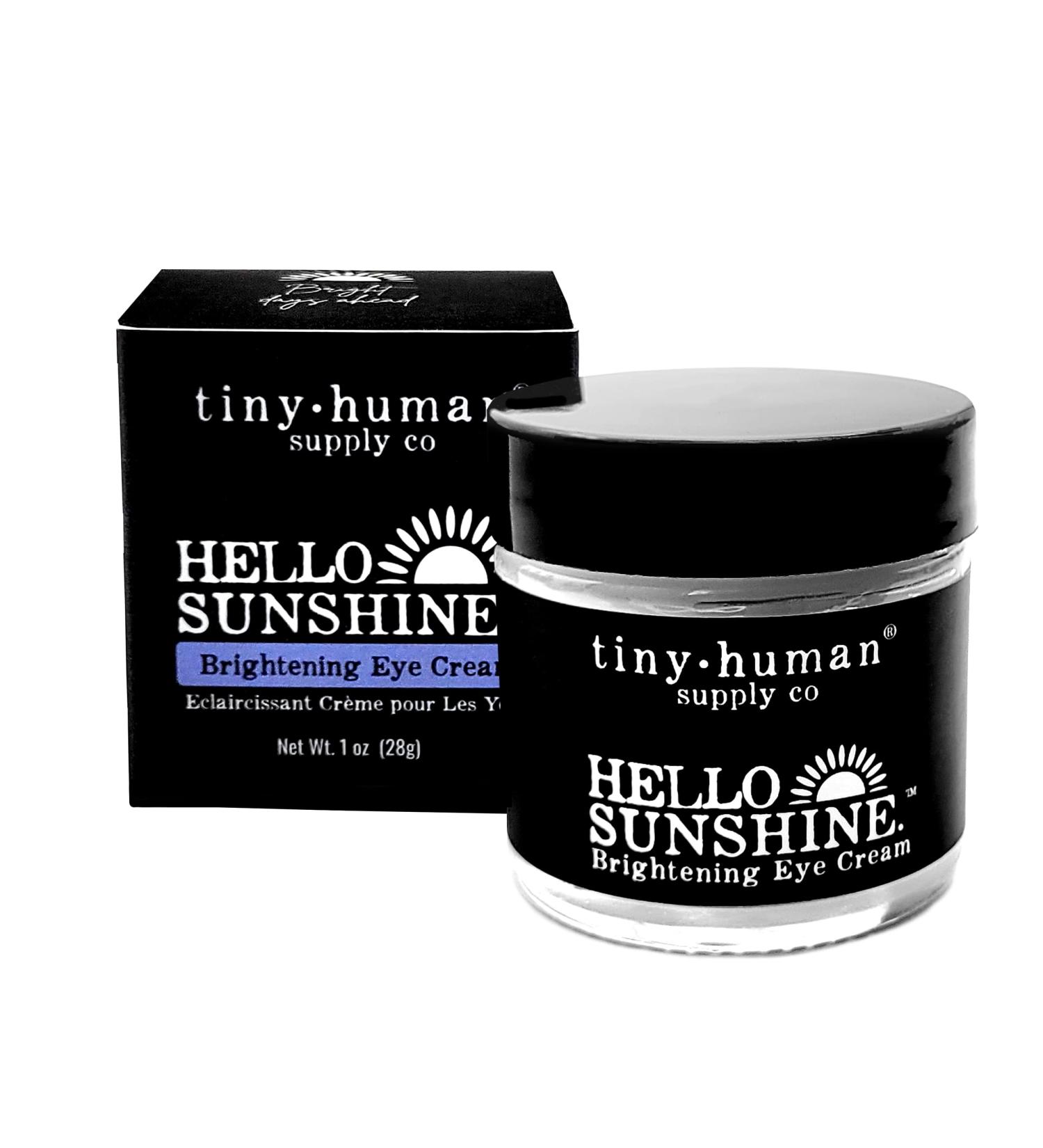 Hello Sunshine Brightening Eye Cream - Natural Anti-Aging Treatment for Puffy Eyes, Fine Lines, and Wrinkles - Buy Online on SooperMarket.com
