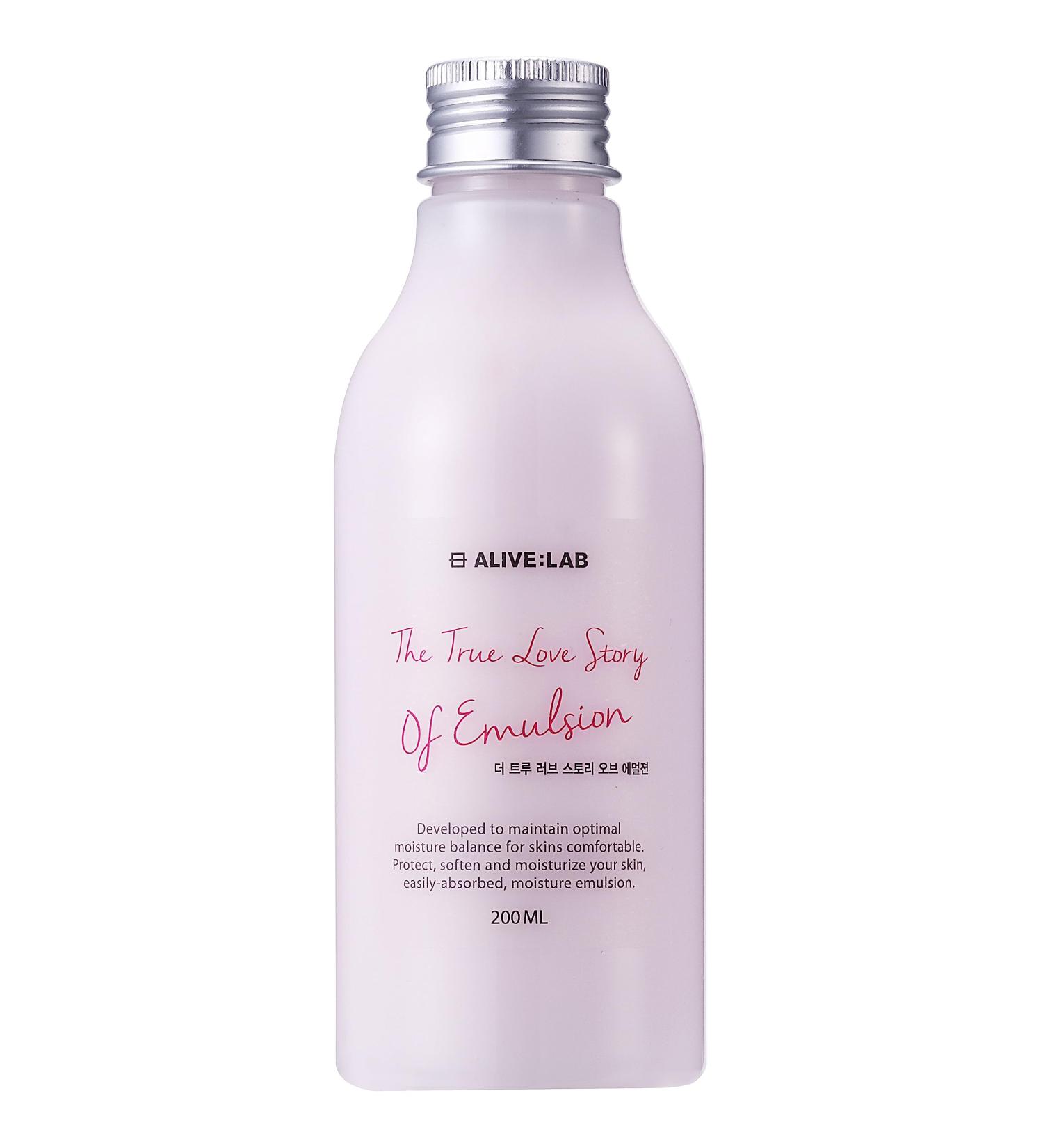 ALIVELAB True Love Story Emulsion 5.07oz - Hydrating K-Beauty for Dry Skin Alcohol & Fragrance Free - Buy Online on SooperMarket.com
