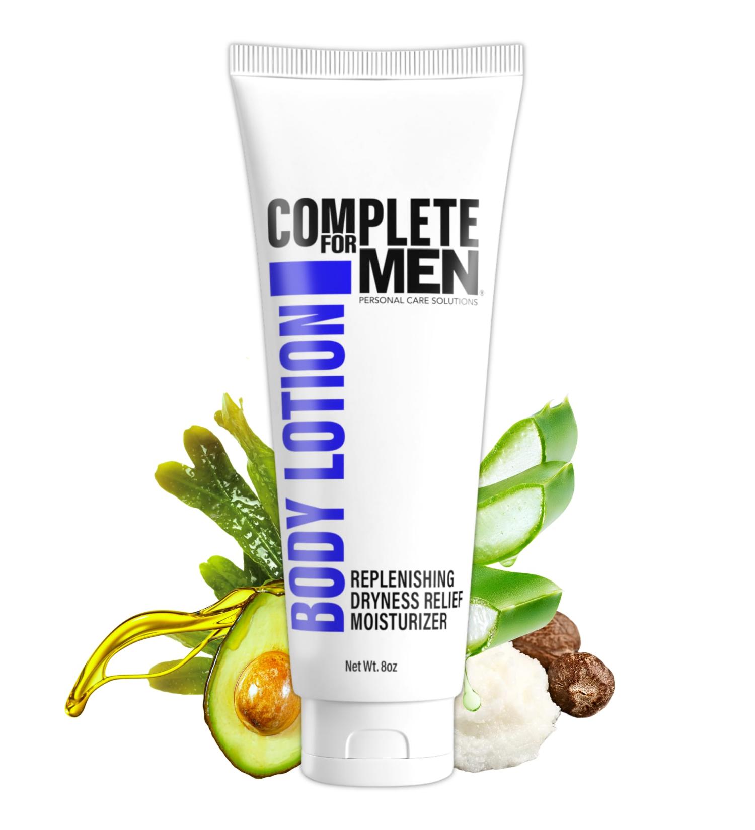 Best Men's Body Lotion for Dry Skin | Non-Greasy Moisturizer with Shea Butter & Aloe Vera | 24 Hour Hydration - Buy Online on SooperMarket.com