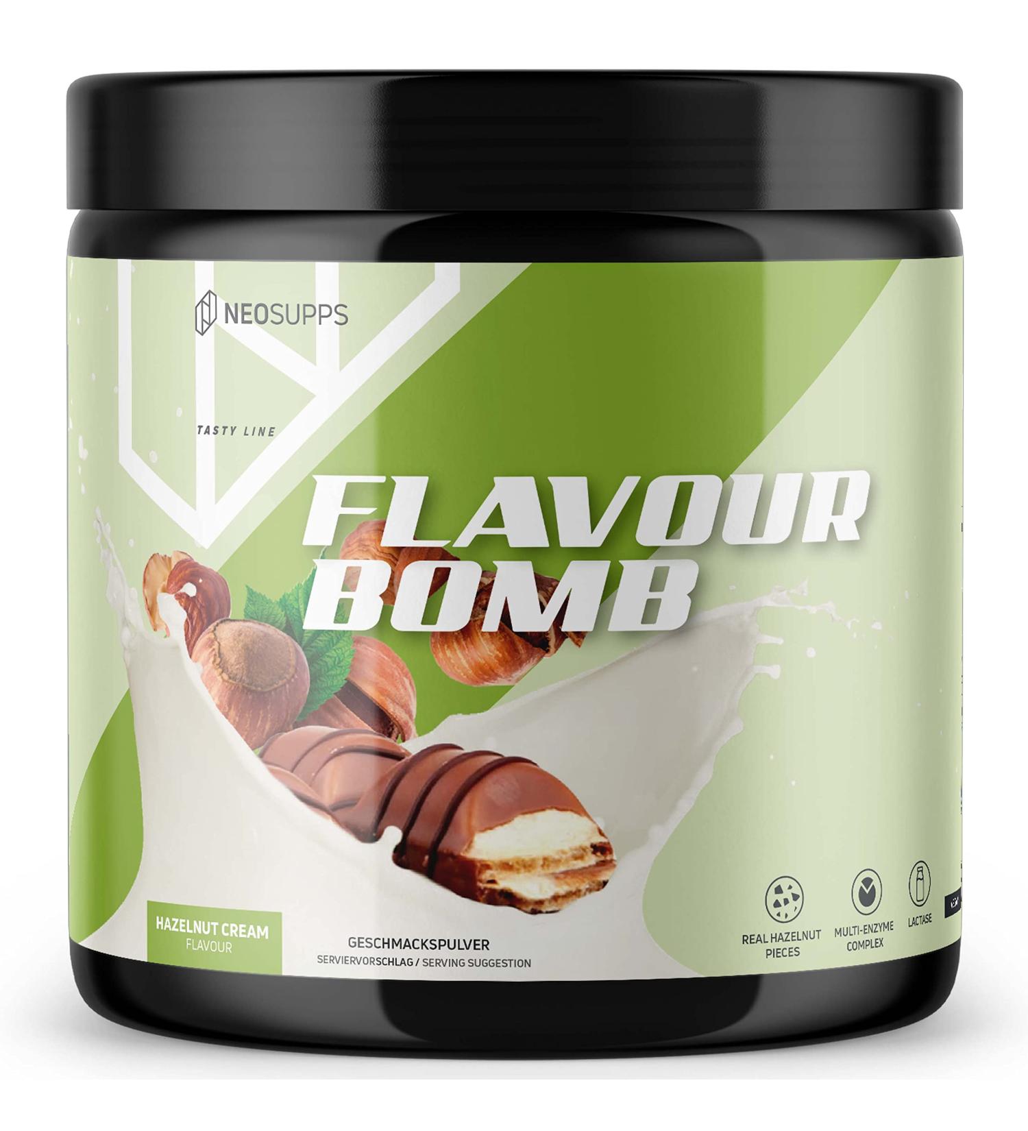 Buy NeoSupps Flavorver I Hazelnut Cream 250g - Low Calorie Delicious & Ideal for Baking | Enhance Your Diet - Buy Online on SooperMarket.com
