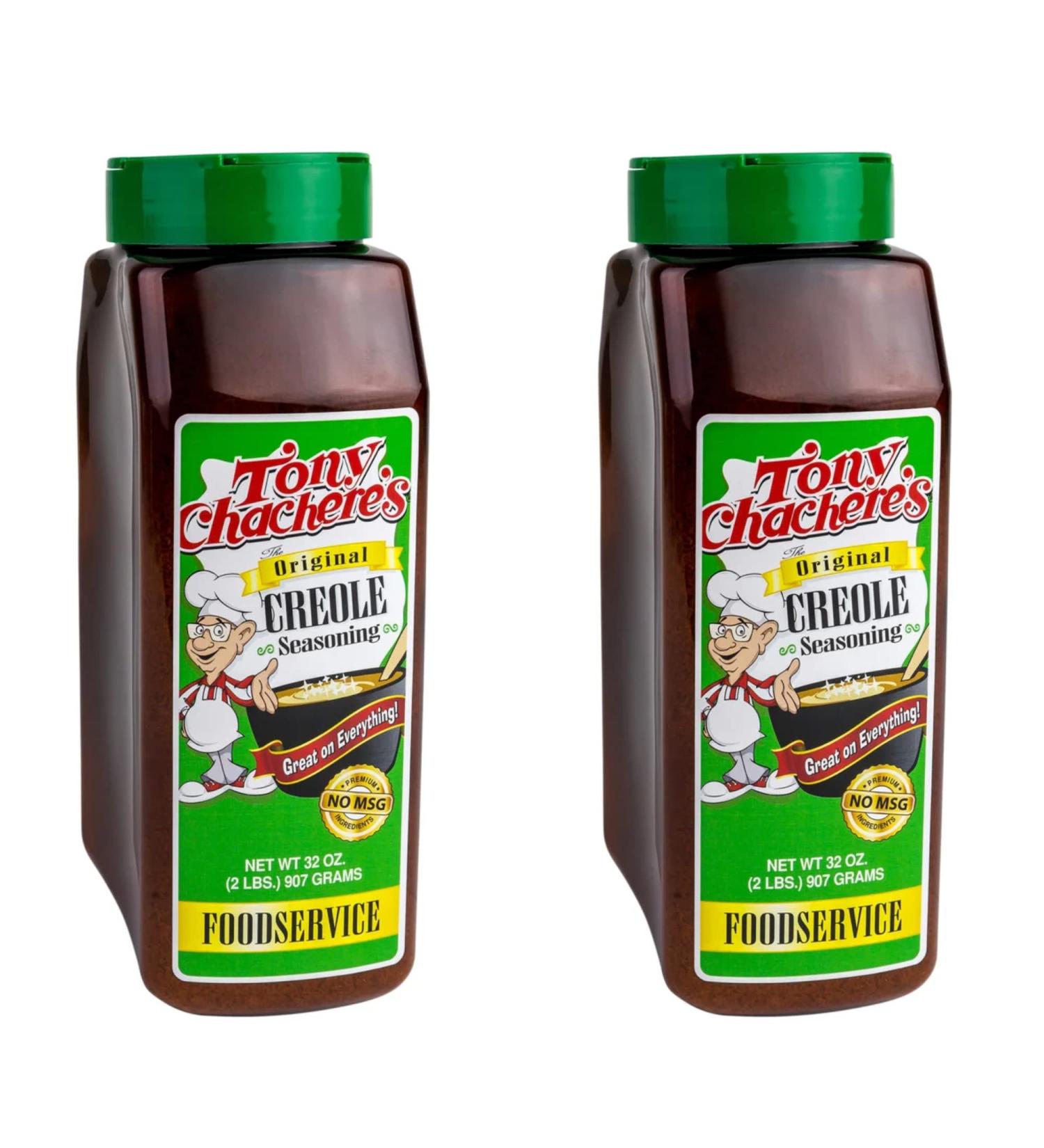 Tony Chachere's 32oz Original Seasoning Foodservice Size - 2 Pack | Authentic Cajun Flavor - Buy Online on SooperMarket.com