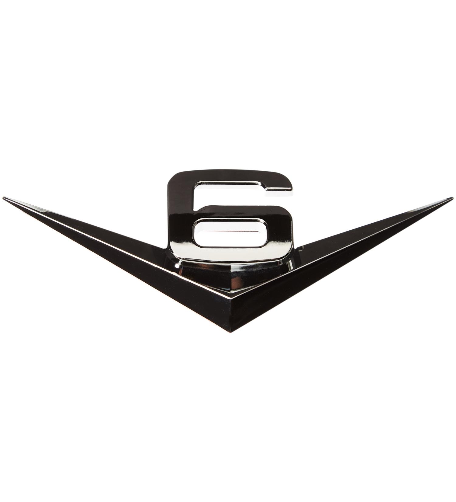Deco badge Chrome V6 1 St. / s