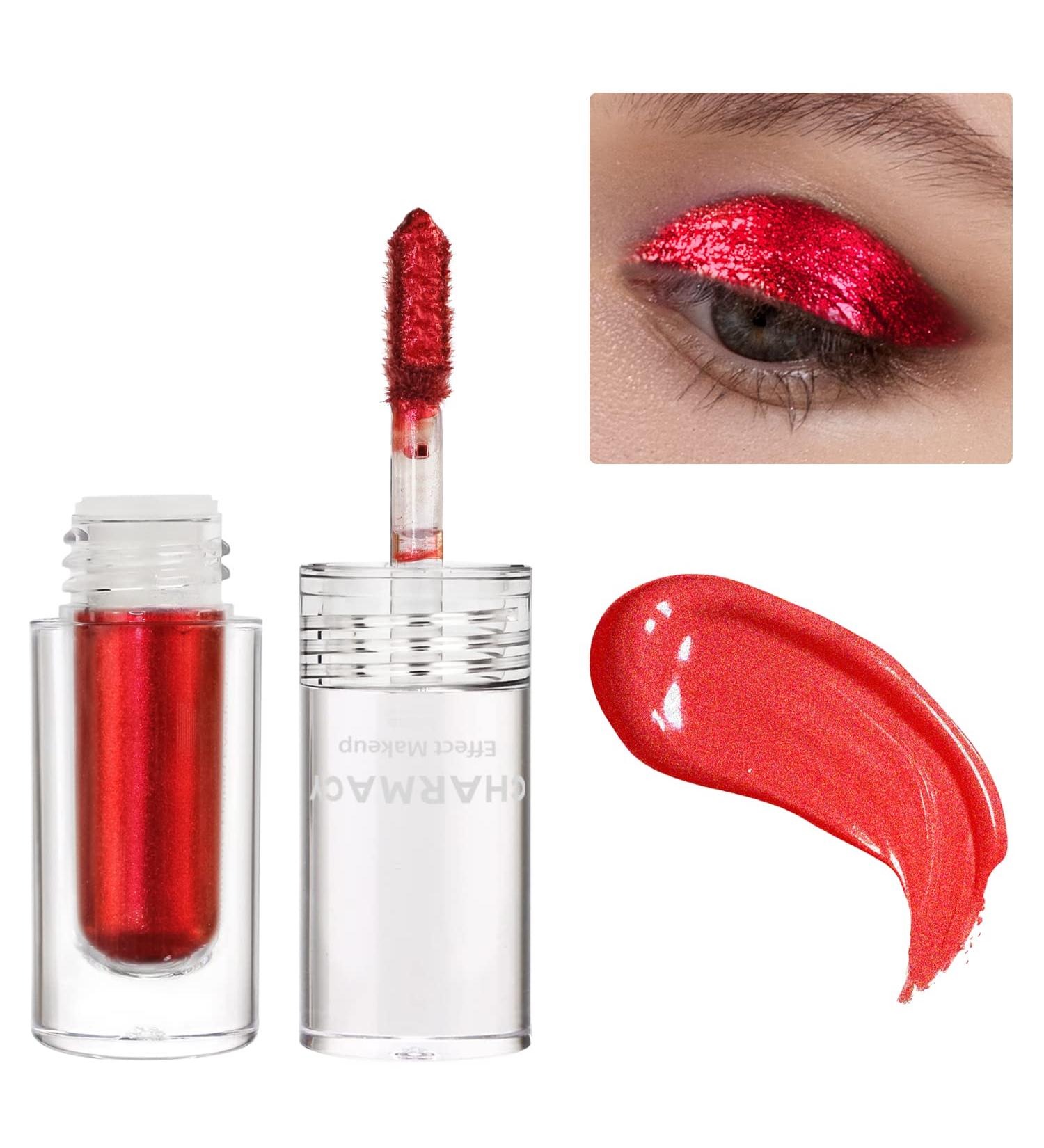 CHARMACY Multichrome Liquid Glitter Eyeshadow #22 | Intense Chameleon Shifting Metallic | High Pigment Long Lasting No Crease Sparkling Eyeshadow - Shop Internationally - Buy Online on SooperMarket.com