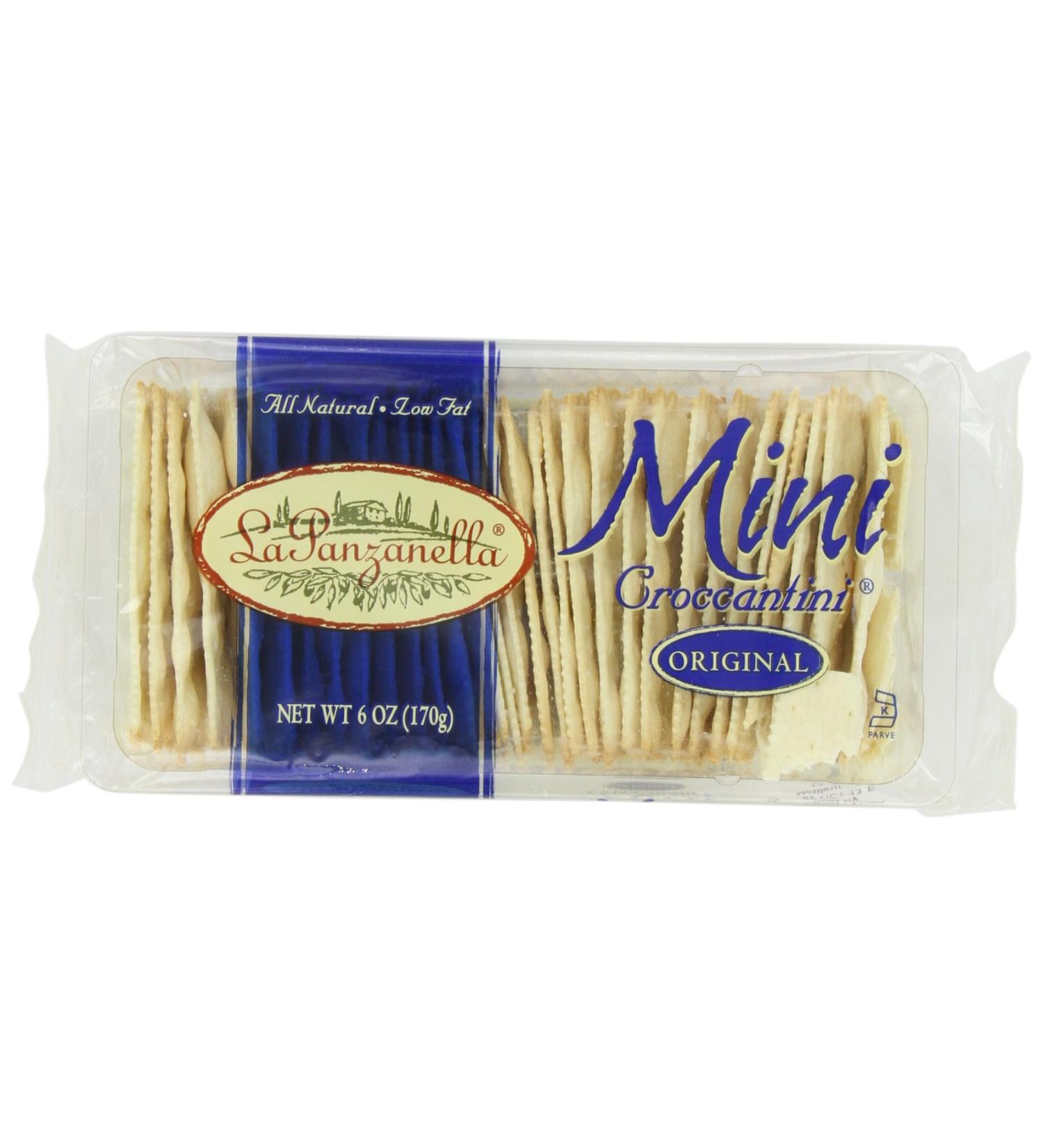 La Panzanella Original Mini Croccantini - 6oz Packages (Pack of 6) - Buy Online on SooperMarket.com