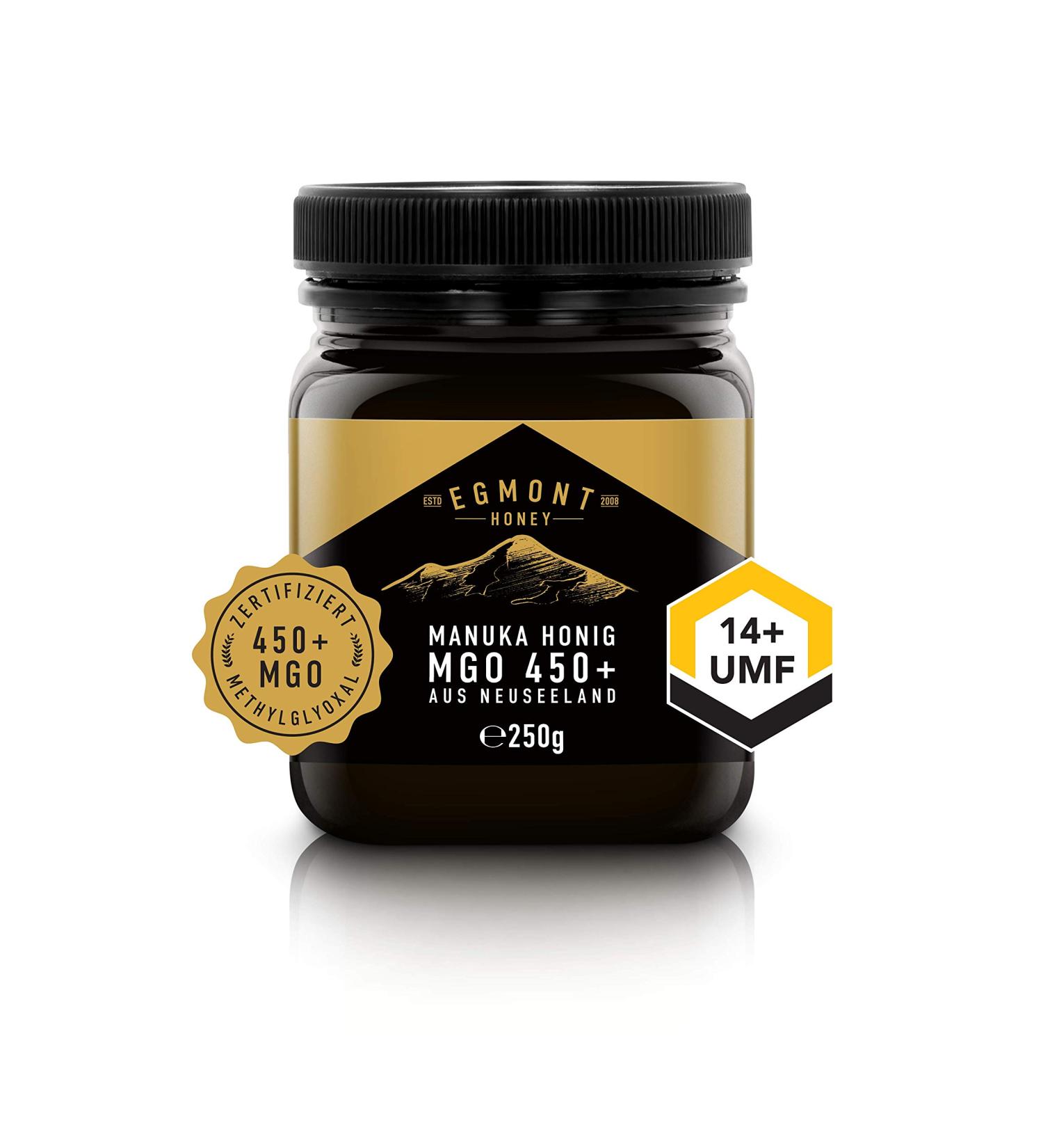 Egmont Manuka Honey MGO 459+ from New Zealand | Buy 250g & 500g Online - Premium Quality - Buy Online on SooperMarket.com