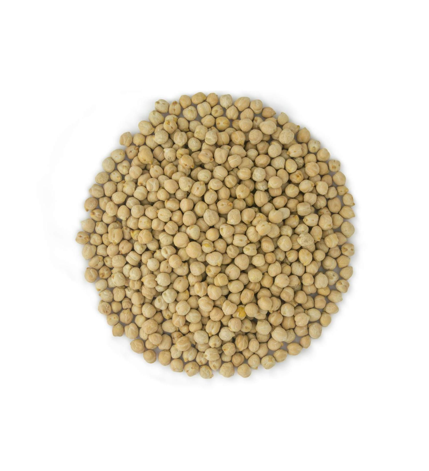 Organic Garbanzo Beans 5lb - Raw, Non-GMO, Kosher, Sproutable, Vegan, High in Dietary Fiber - Buy Online on SooperMarket.com