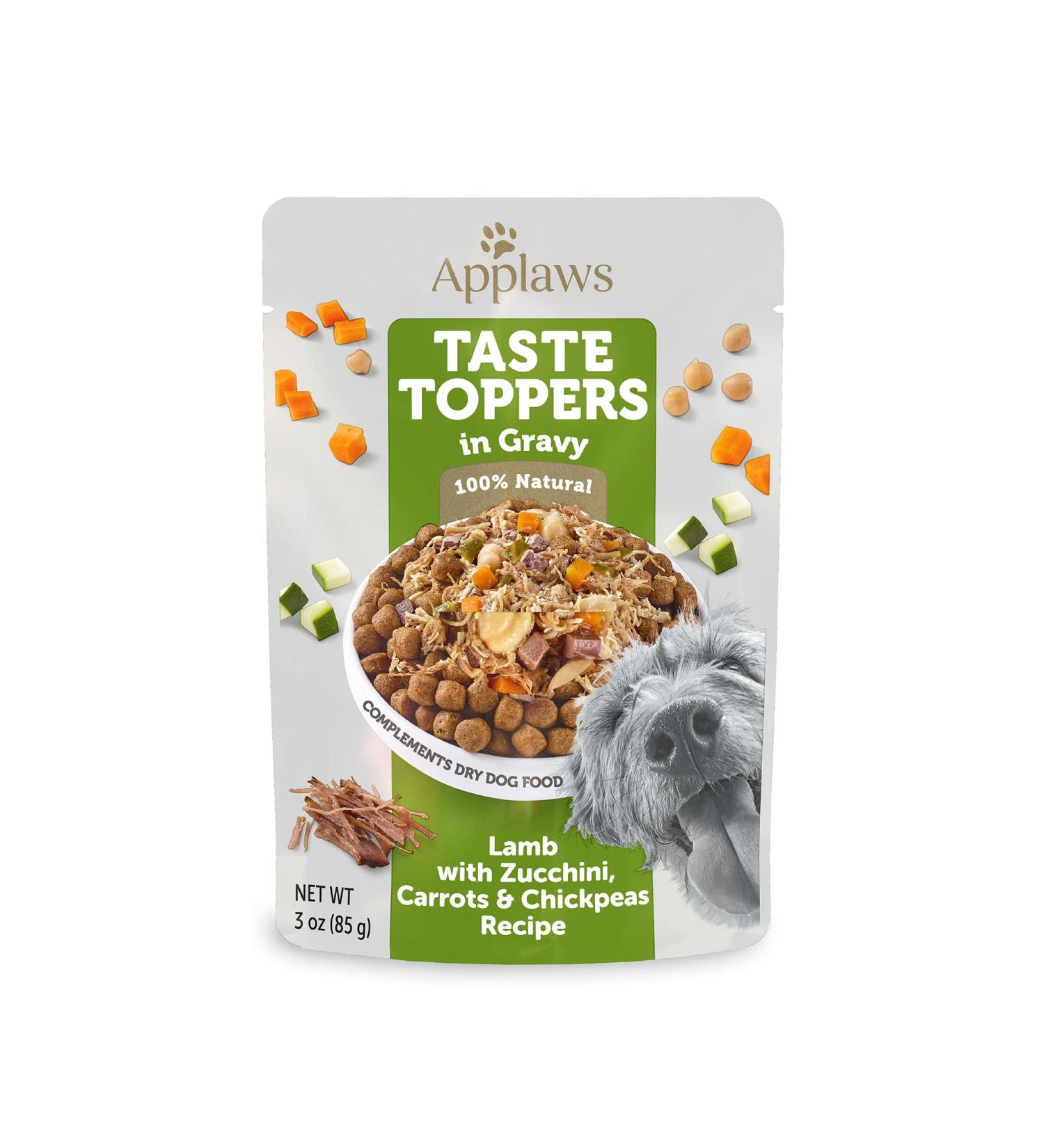 Applaws Lamb Taste Toppers Wet Dog Food with Zucchini, Carrot & Chickpeas - Buy Online on SooperMarket.com