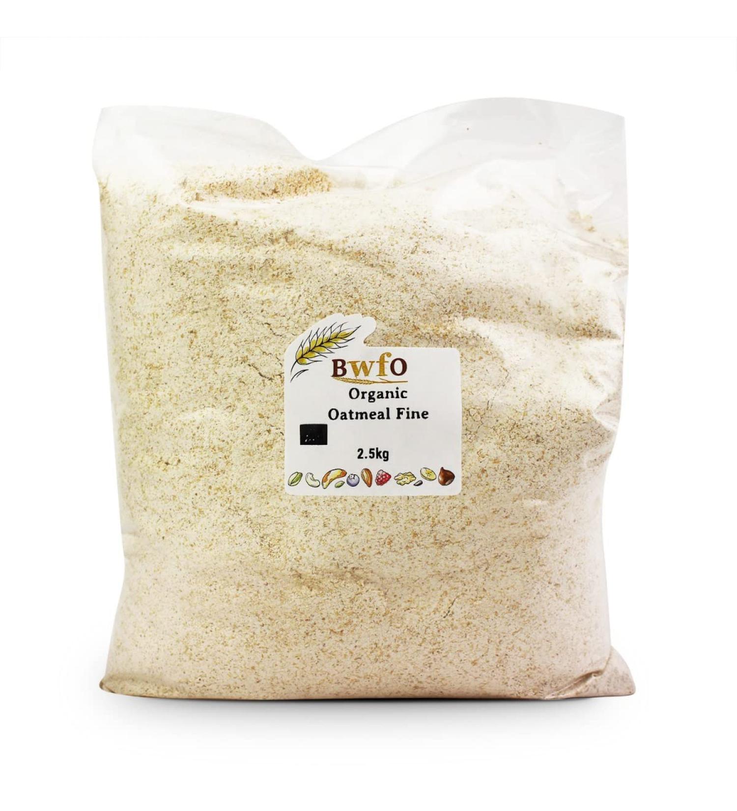 Organic Oatmeal Fine 2.5kg (BWFO)